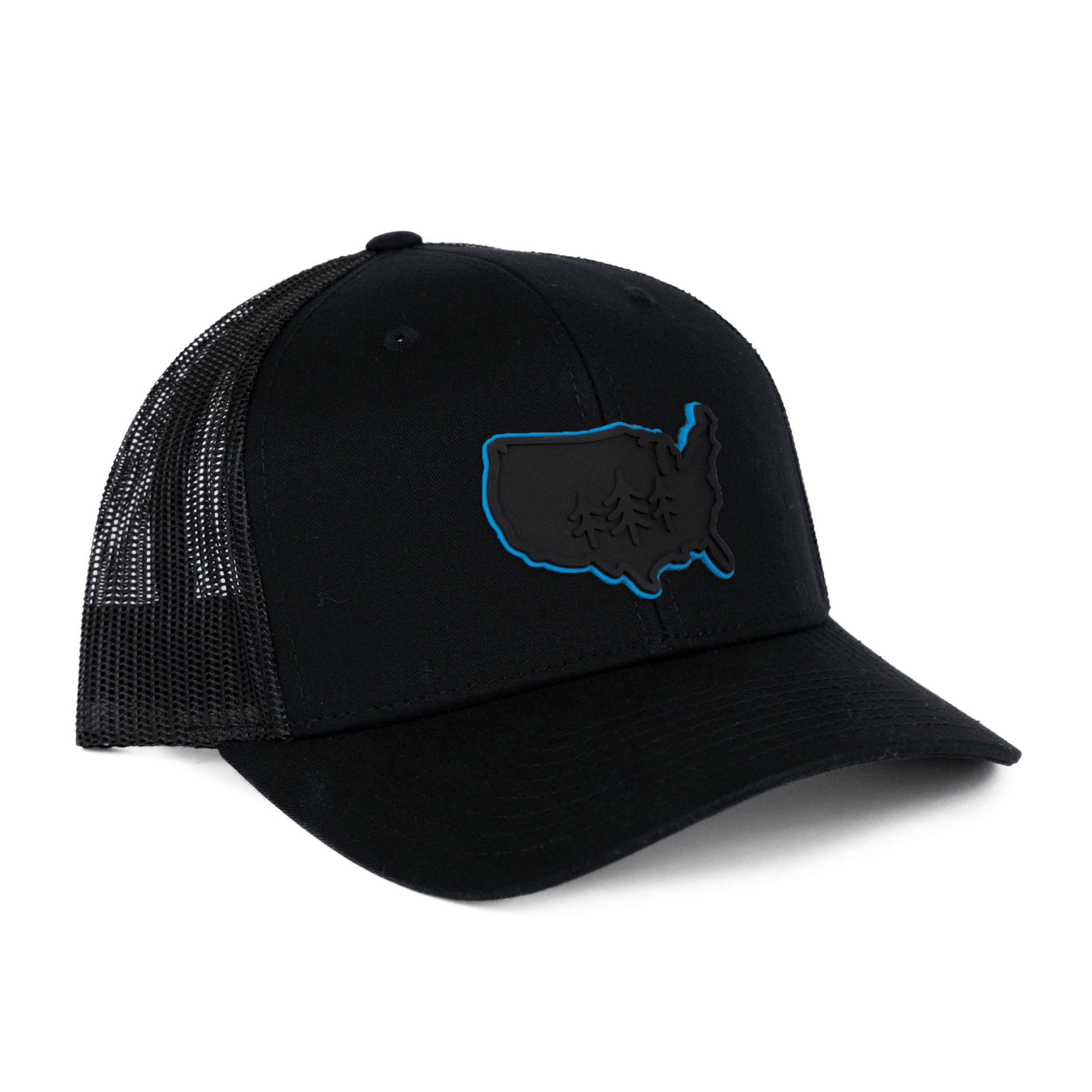 USA TriPine Trucker Hat - Wander Together Outfitters