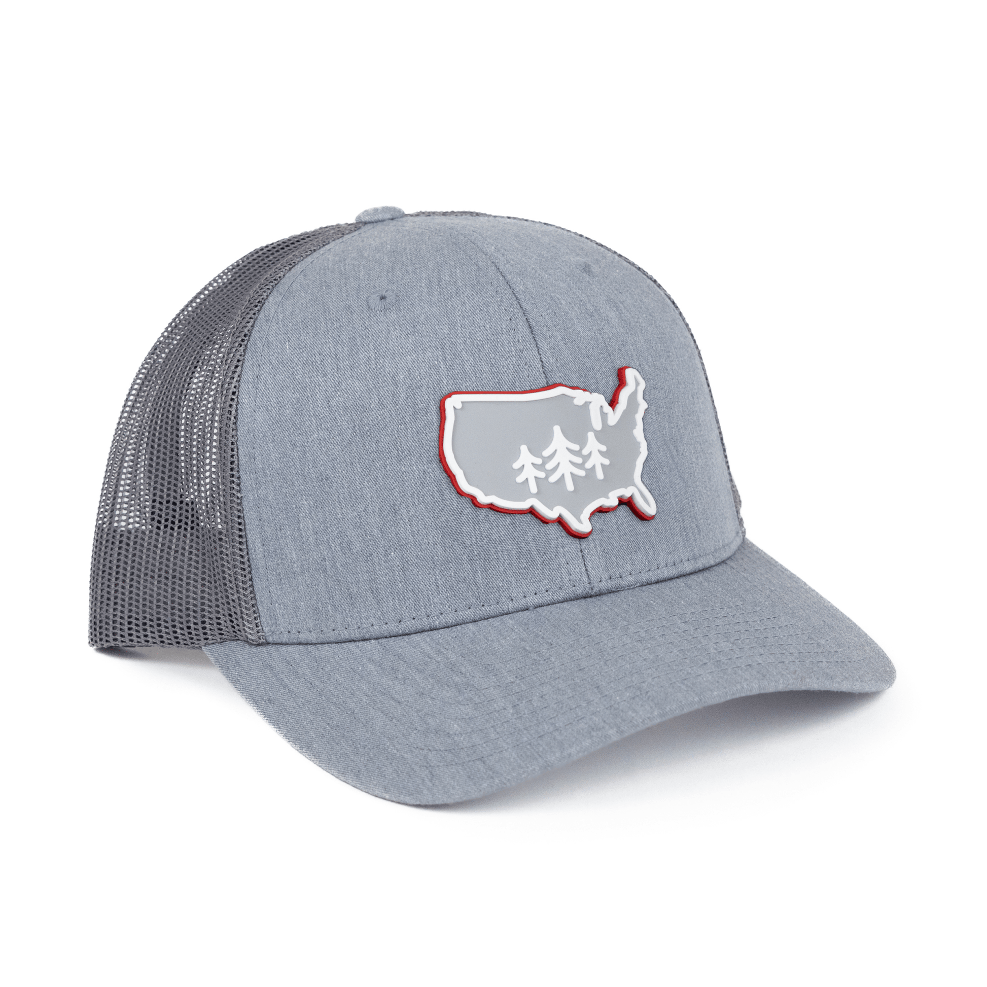 USA TriPine Trucker Hat - Wander Together Outfitters