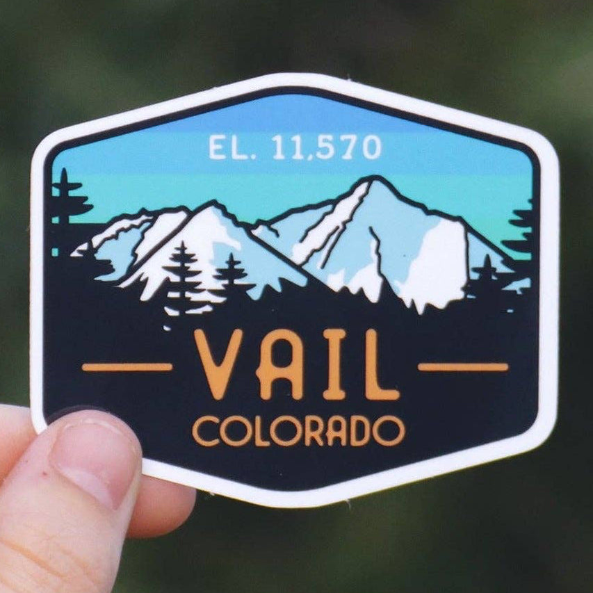 Vail Colorado Vinyl Sticker - Wander Together Outfitters