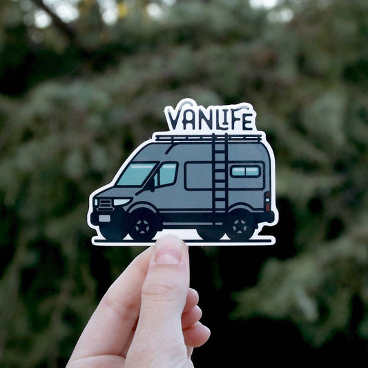Vanlife UV Resistant Waterproof Vinyl Sticker - Wander Together Outfitters