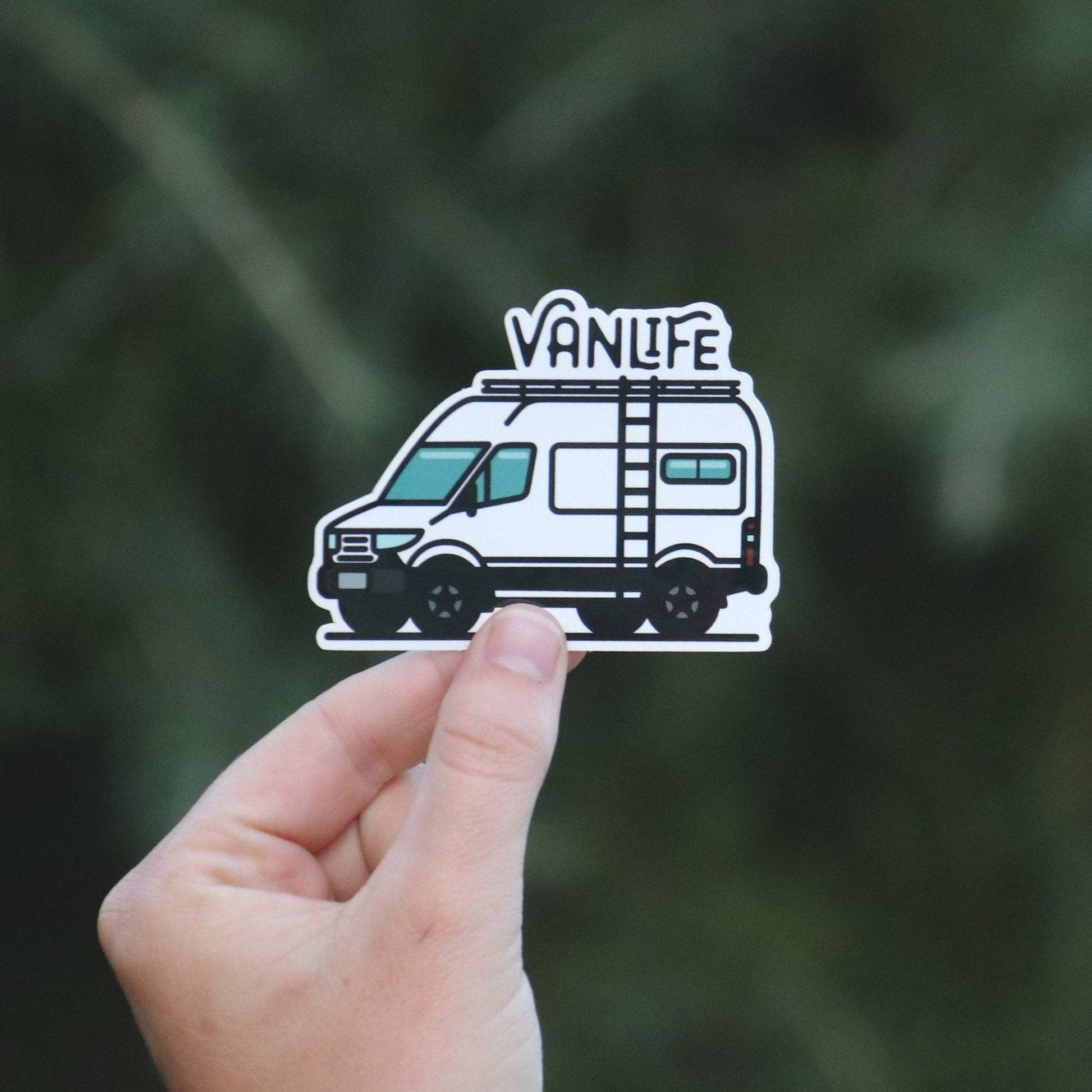 Vanlife UV Resistant Waterproof Vinyl Sticker - Wander Together Outfitters