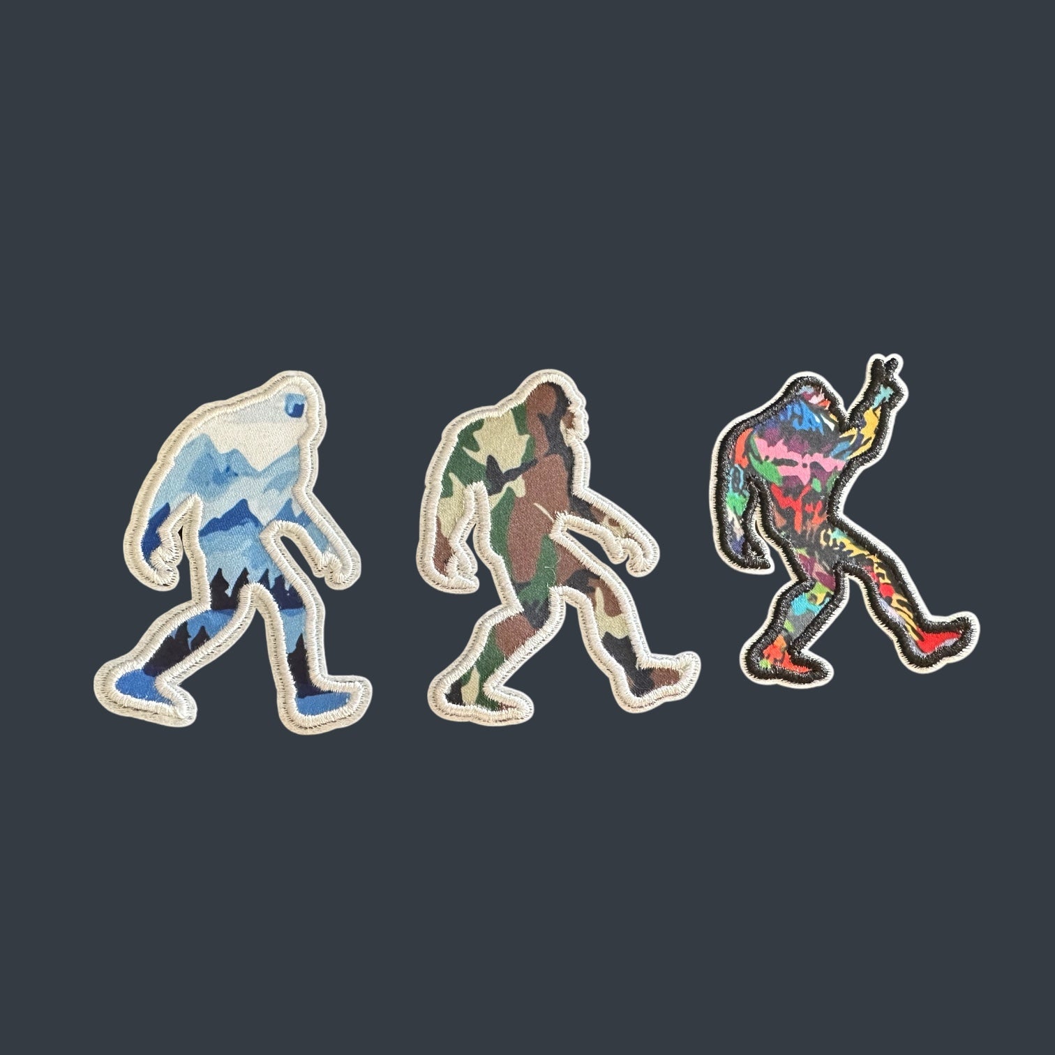 Variety of Bigfoots (Snow, Mountain, Forest) - Wander Together Outfitters