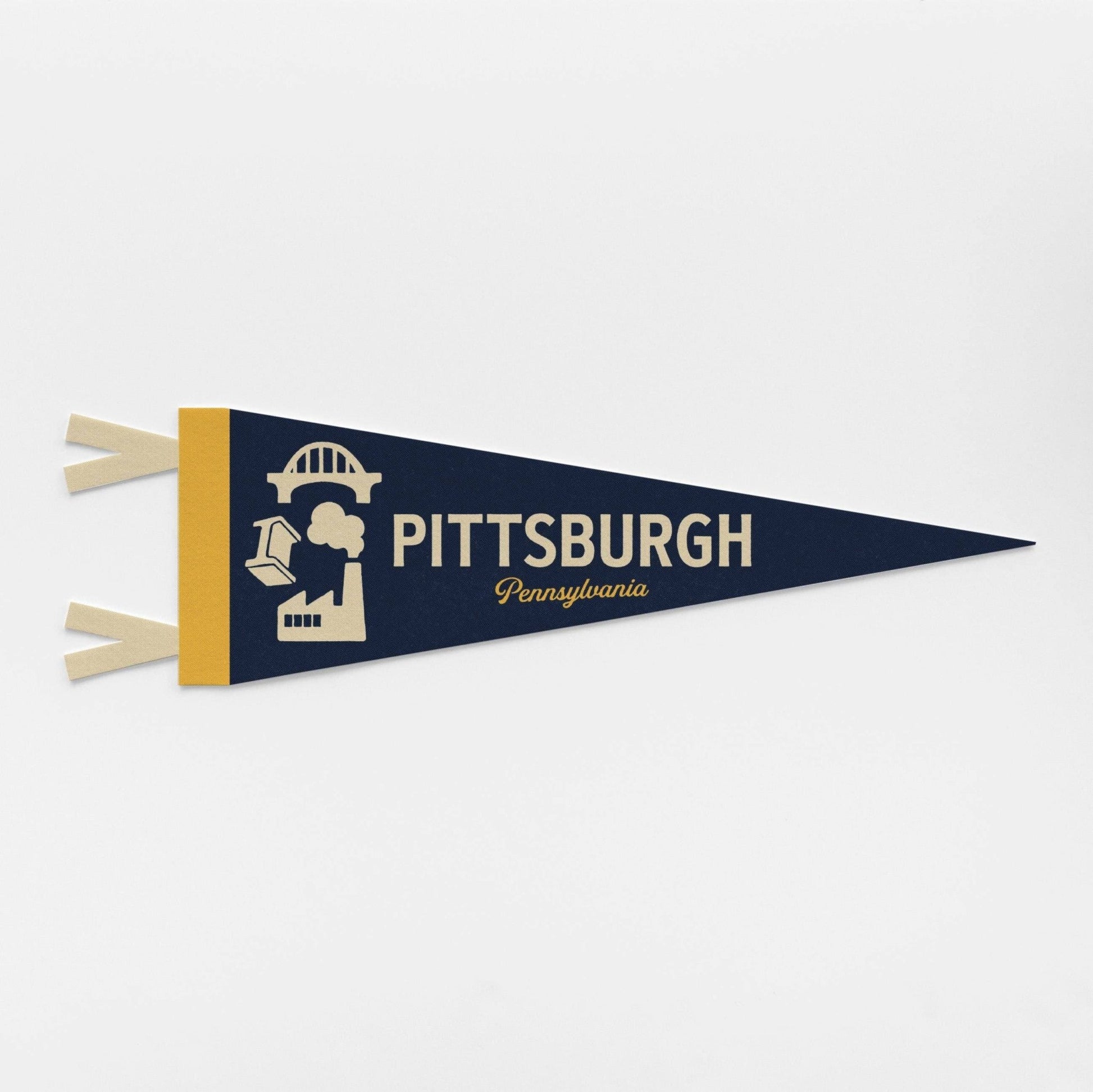 Various Cities - Choose Your Favorites! Felt Pennant - Wander Together Outfitters