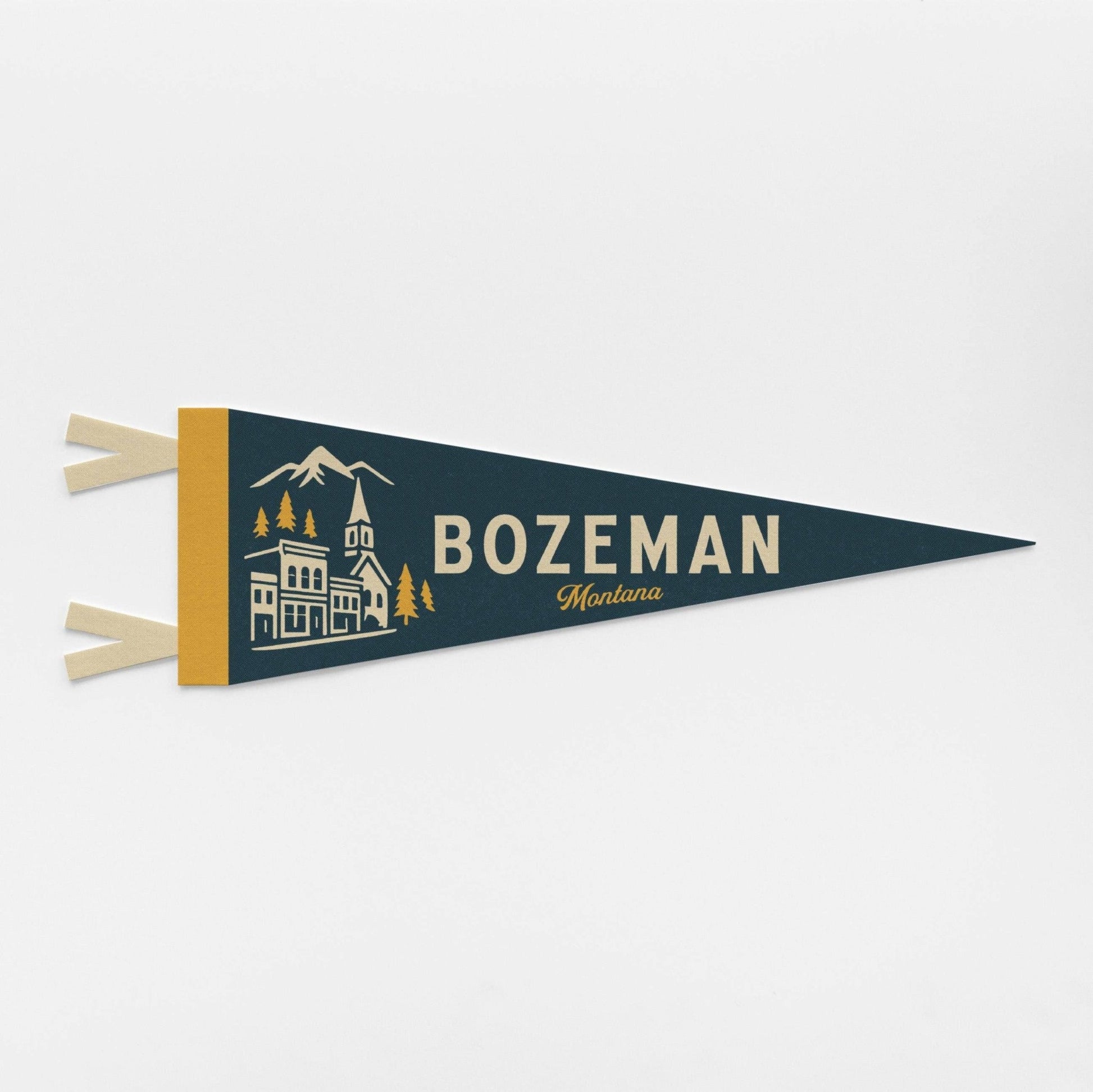 Various Cities - Choose Your Favorites! Felt Pennant - Wander Together Outfitters