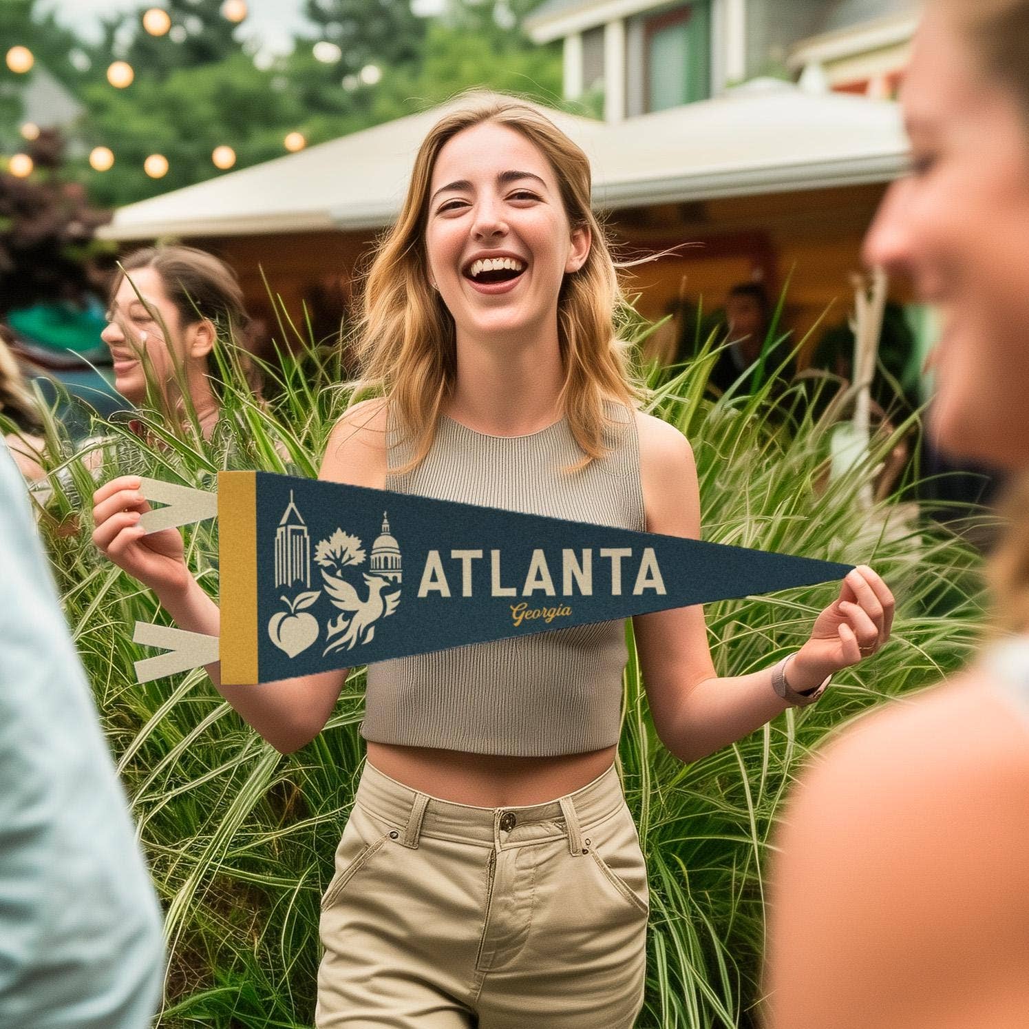 Various Cities - Choose Your Favorites! Felt Pennant - Wander Together Outfitters