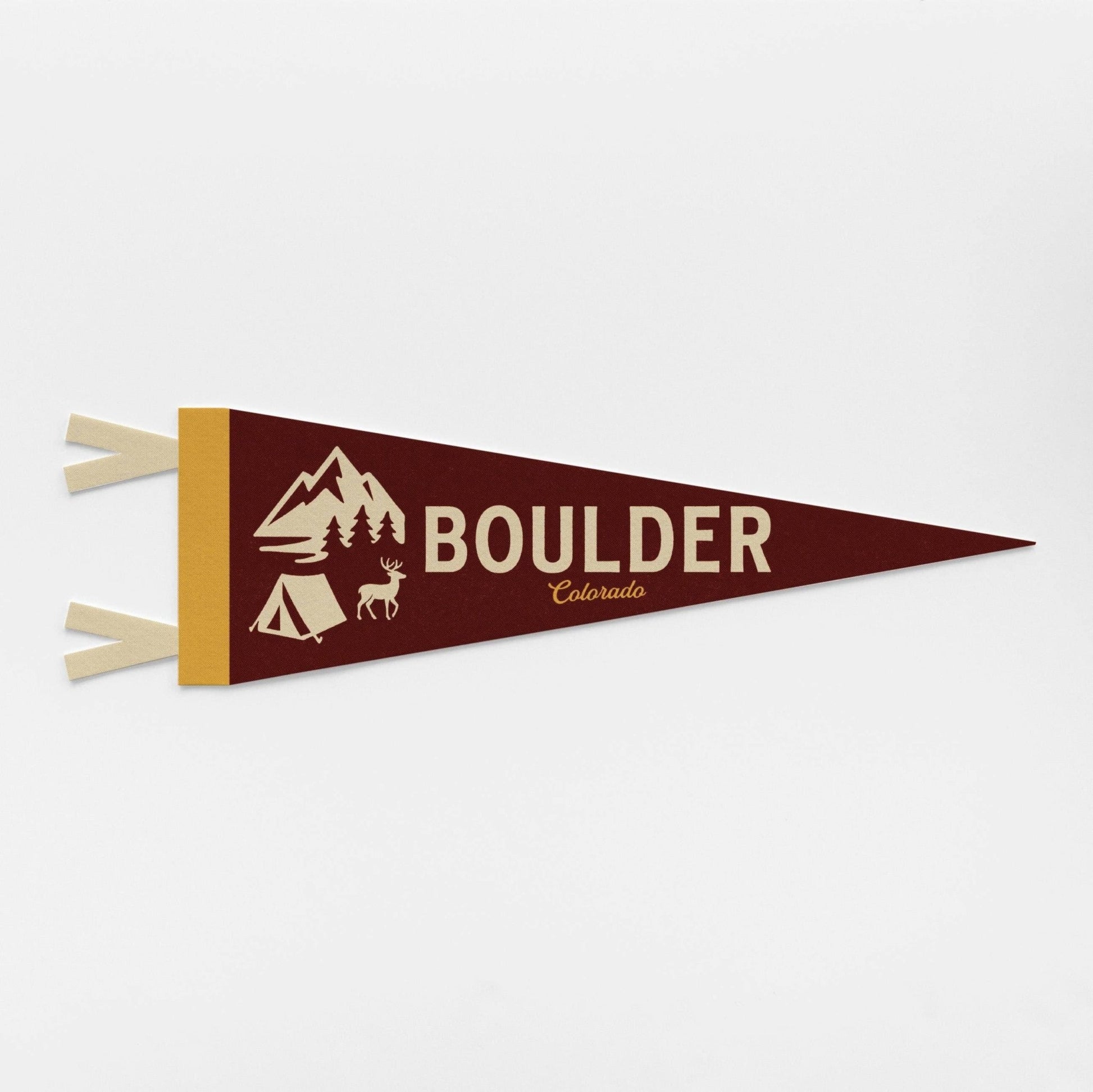 Various Cities - Choose Your Favorites! Felt Pennant - Wander Together Outfitters