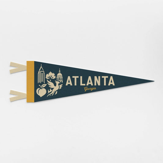 Various Cities - Choose Your Favorites! Felt Pennant - Wander Together Outfitters