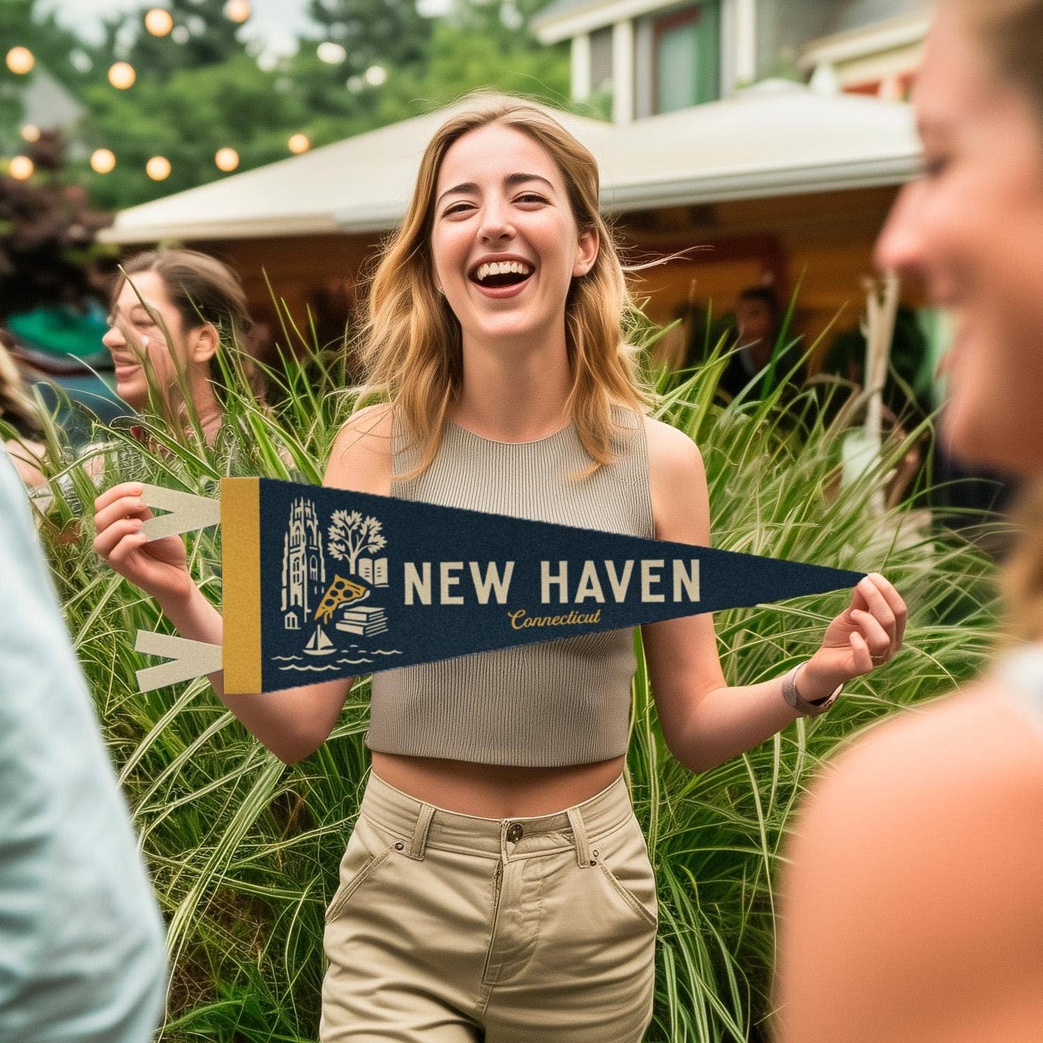 Various Cities - Choose Your Favorites! Felt Pennant - Wander Together Outfitters