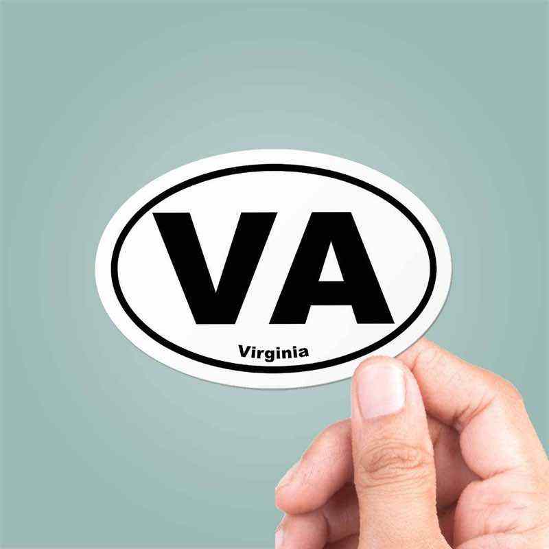 Various Cities & States: Oval Sticker Vinyl Decal - Wander Together Outfitters