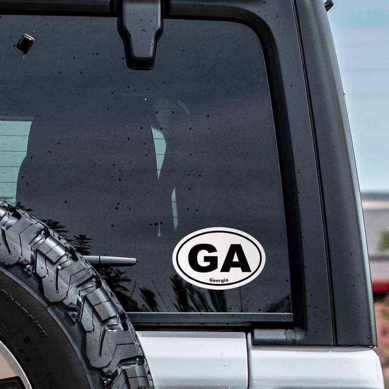 Various Cities & States: Oval Sticker Vinyl Decal - Wander Together Outfitters