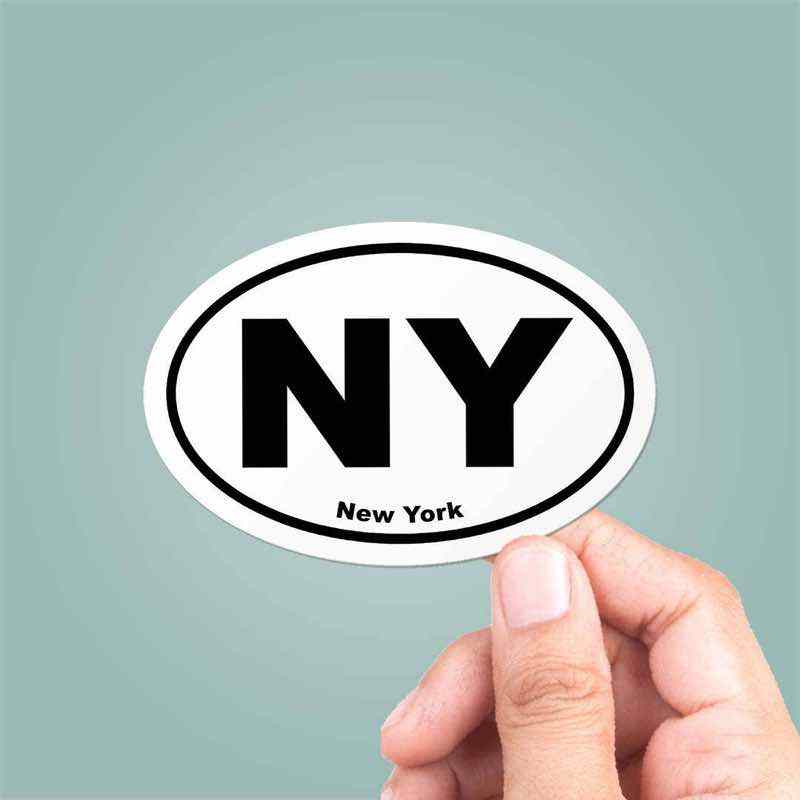 Various Cities & States: Oval Sticker Vinyl Decal - Wander Together Outfitters