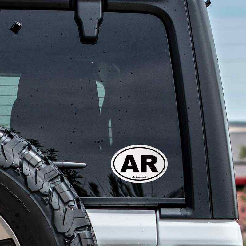 Various Cities & States: Oval Sticker Vinyl Decal - Wander Together Outfitters