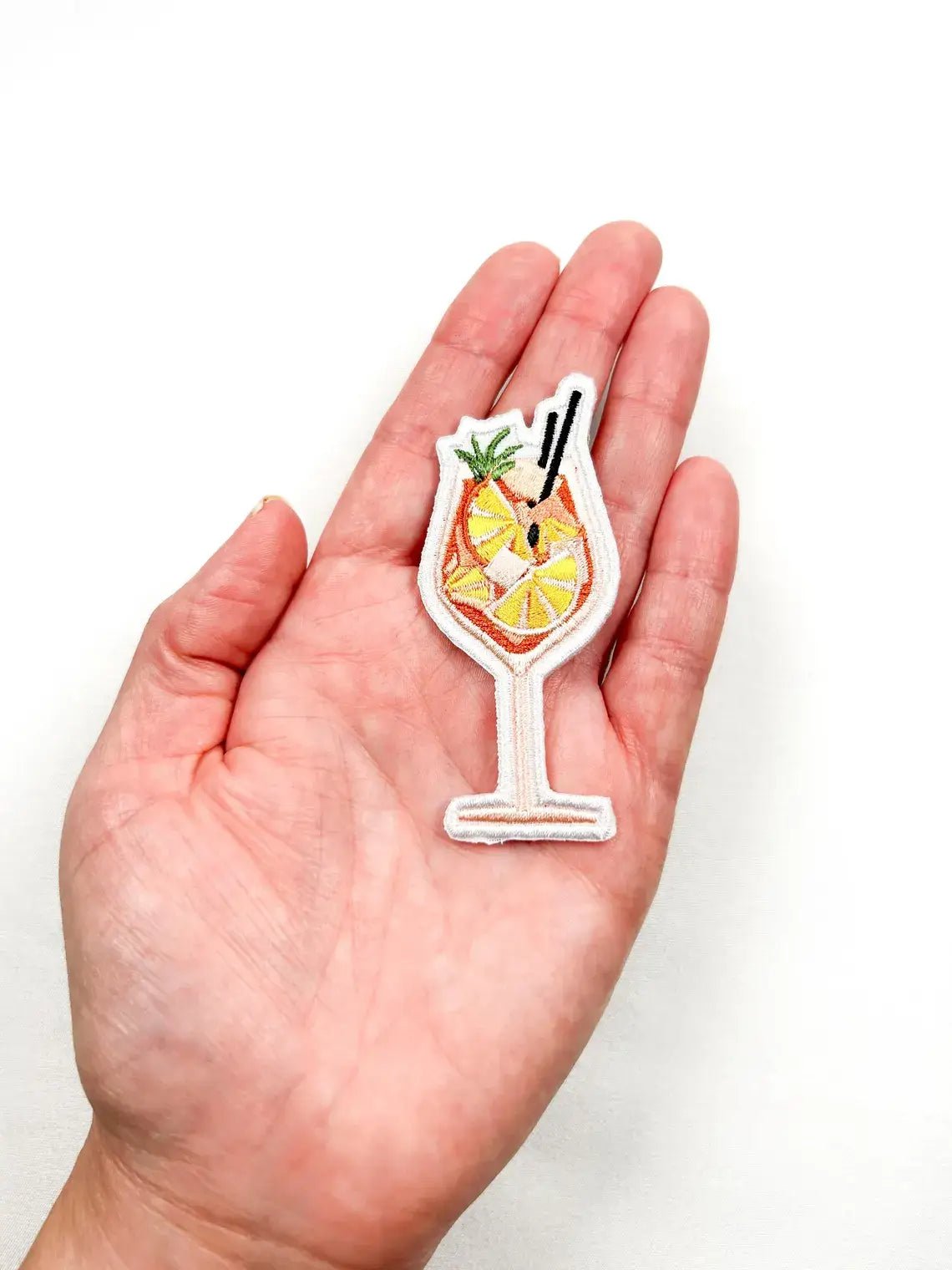 Various Cocktail Embroidered Iron On Patches - Wander Together Outfitters