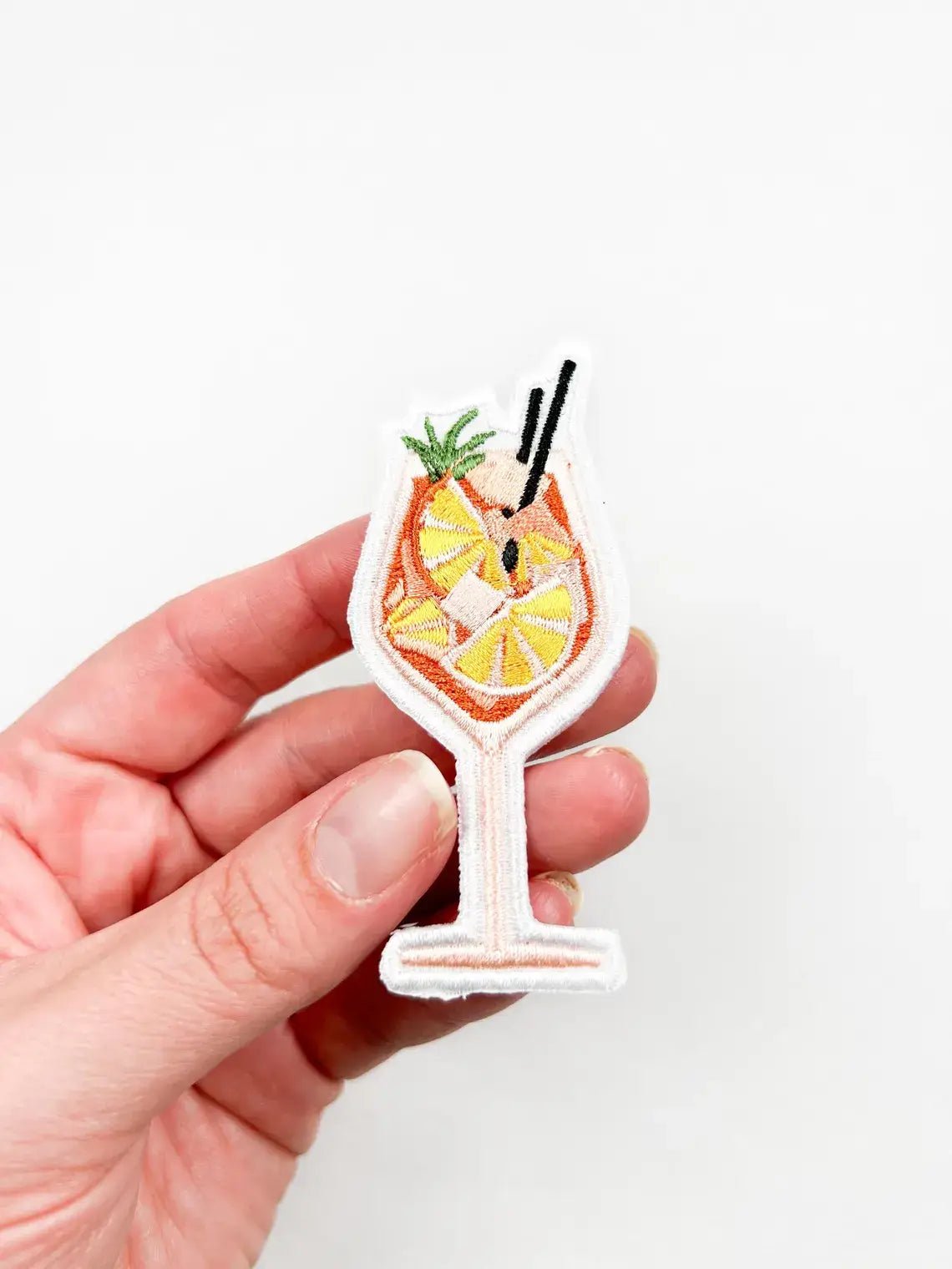Various Cocktail Embroidered Iron On Patches - Wander Together Outfitters