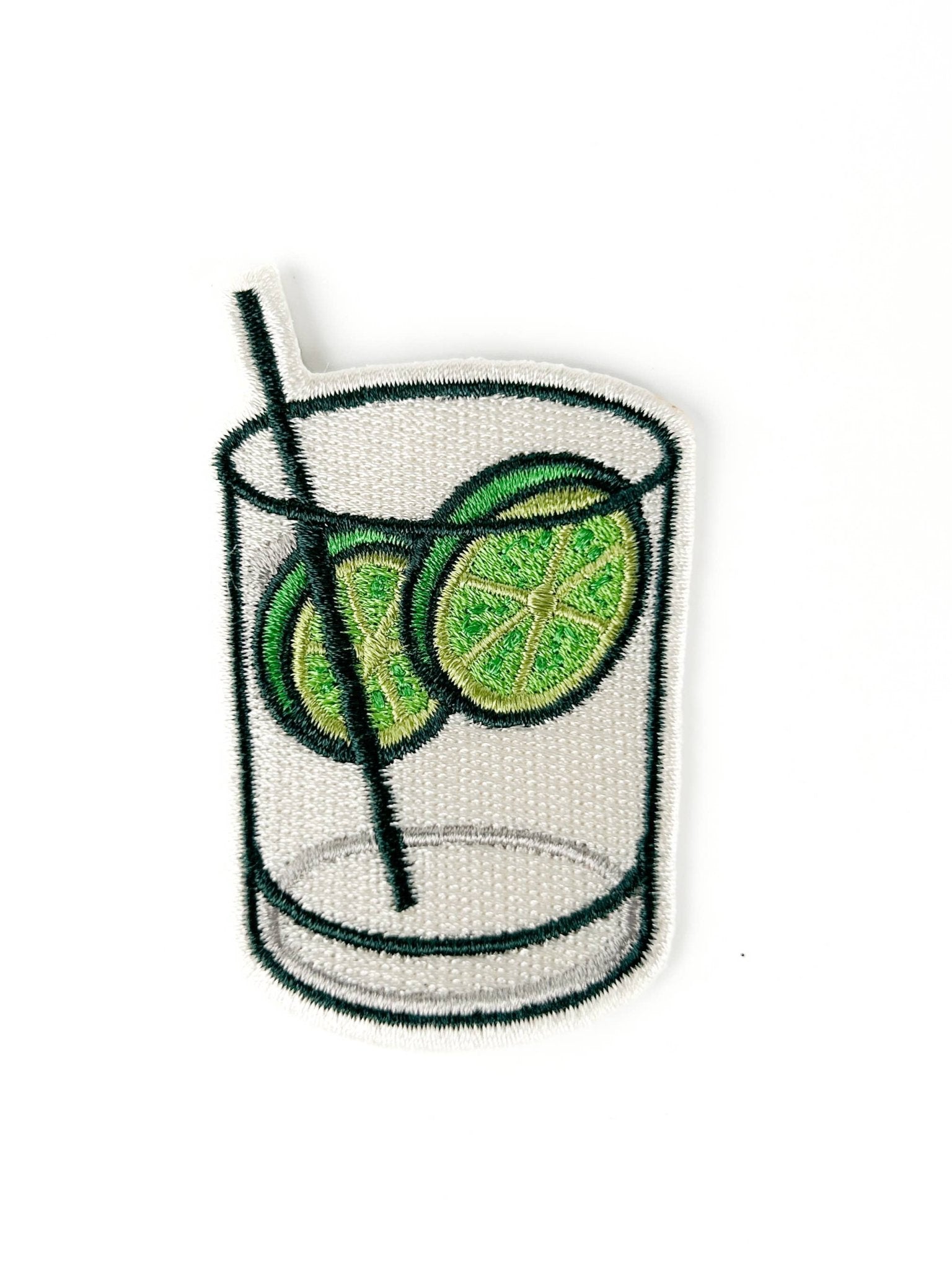 Various Cocktail Embroidered Iron On Patches - Wander Together Outfitters