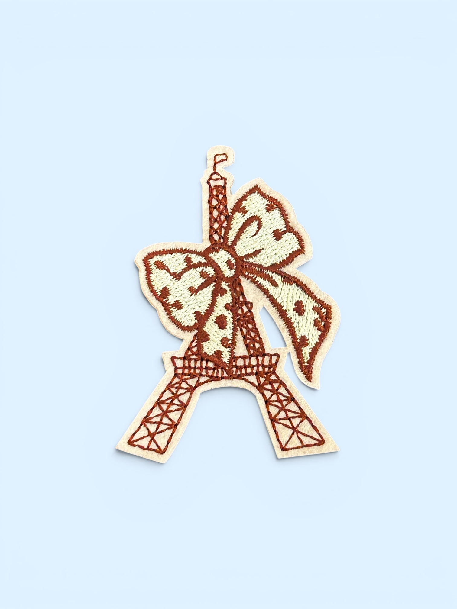 Various Eiffel Tower Iron On Patches - Wander Together Outfitters