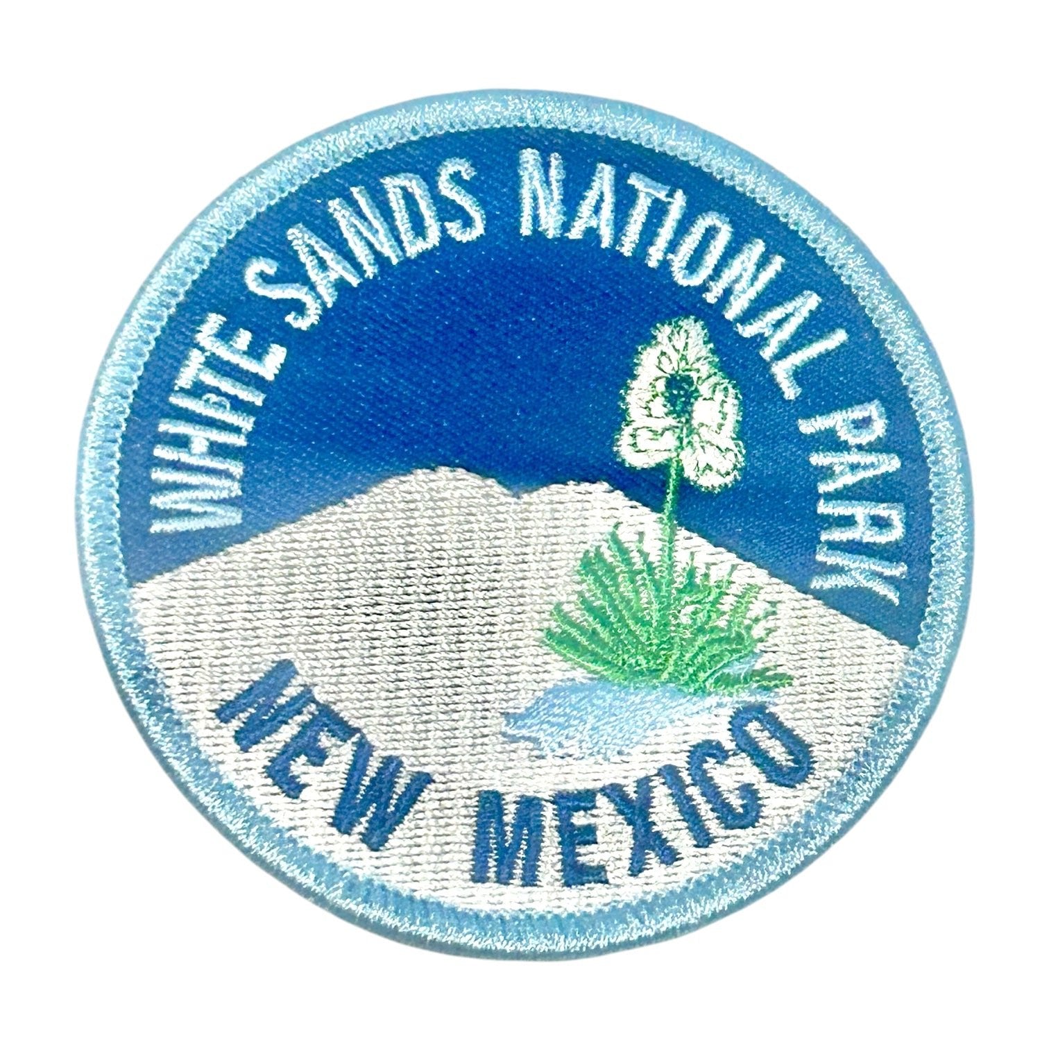 Various National Park Round Large Iron On Embroidered Patches (SALE) - Wander Together Outfitters