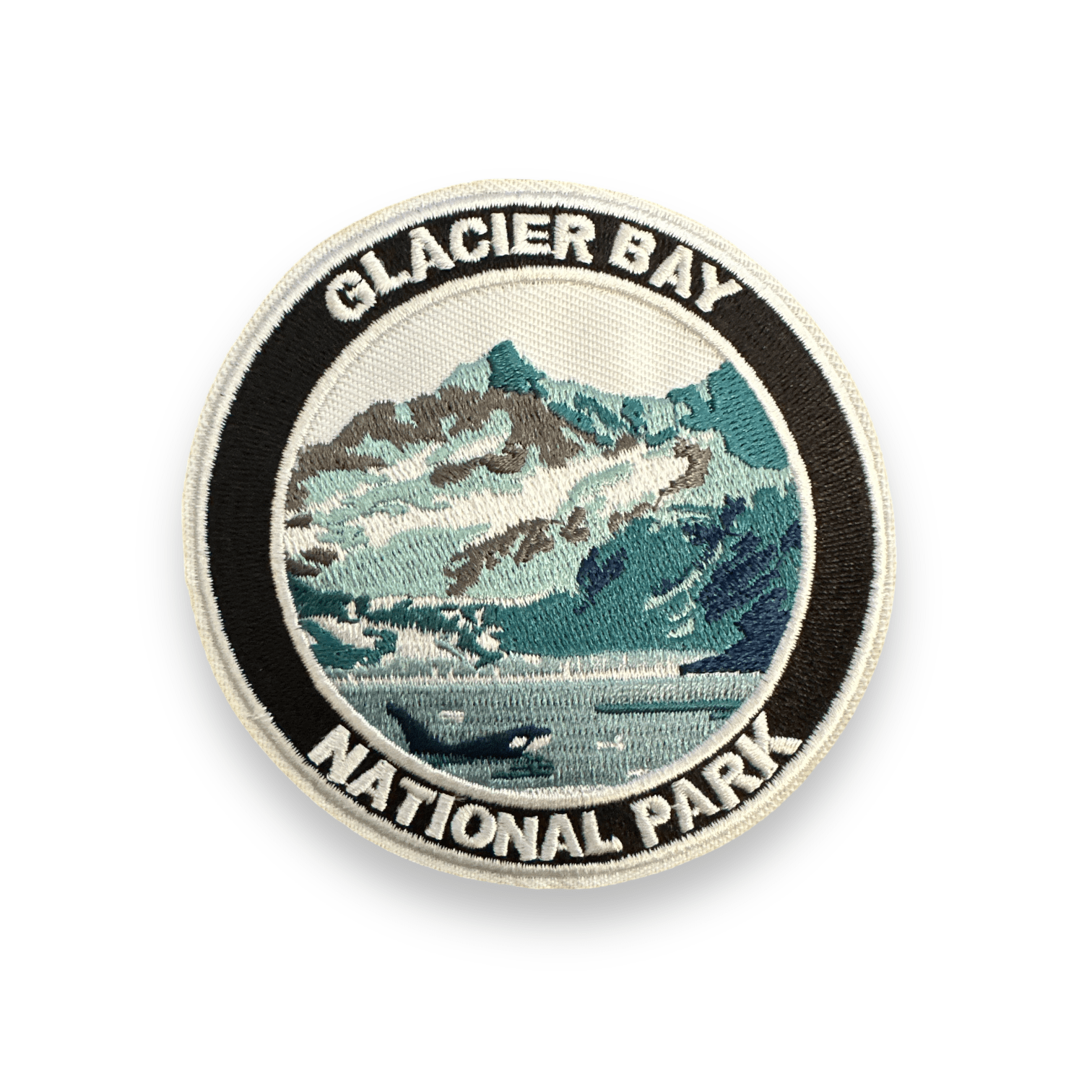 Various National Park Round Large Iron On Embroidered Patches (SALE) - Wander Together Outfitters