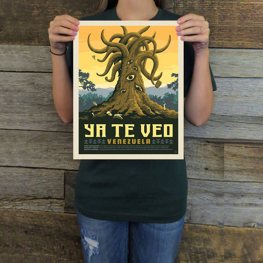 Venezuela: Ya Te Veo (Legends & Monsters) Art Print - Wander Together Outfitters