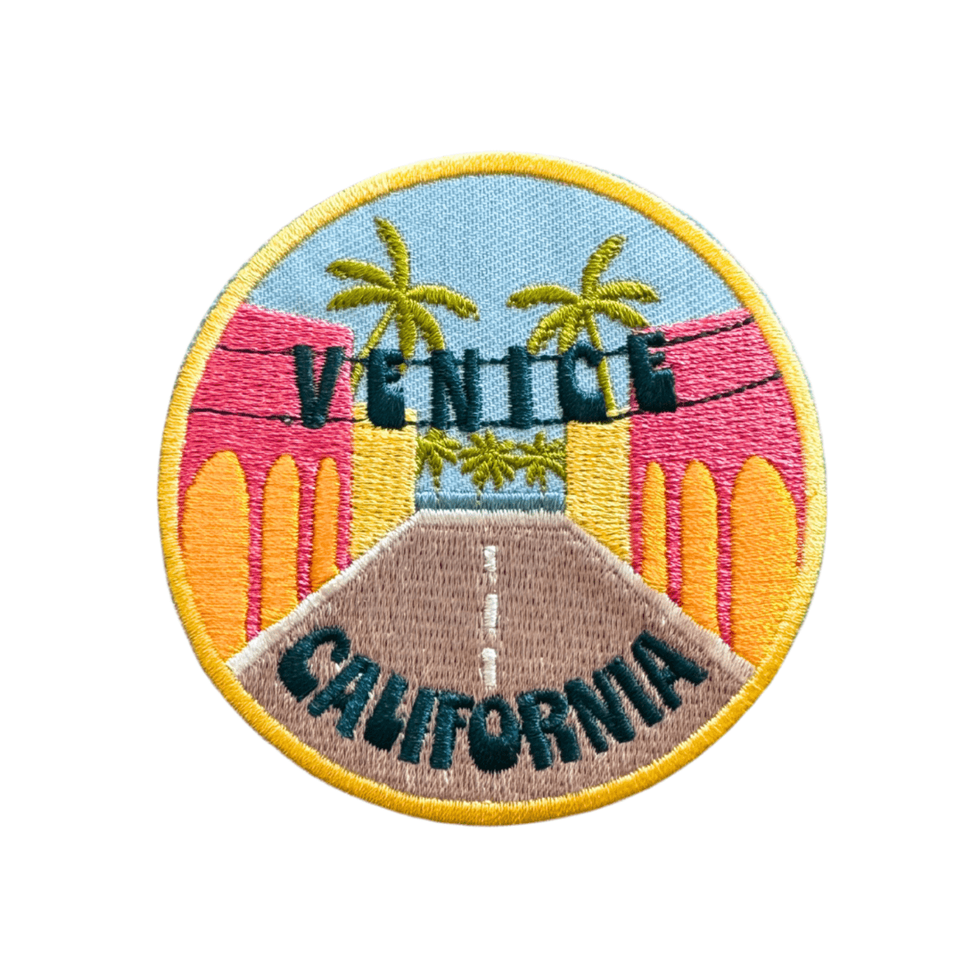 Venice Beach Iron On Patch - Wander Together Outfitters