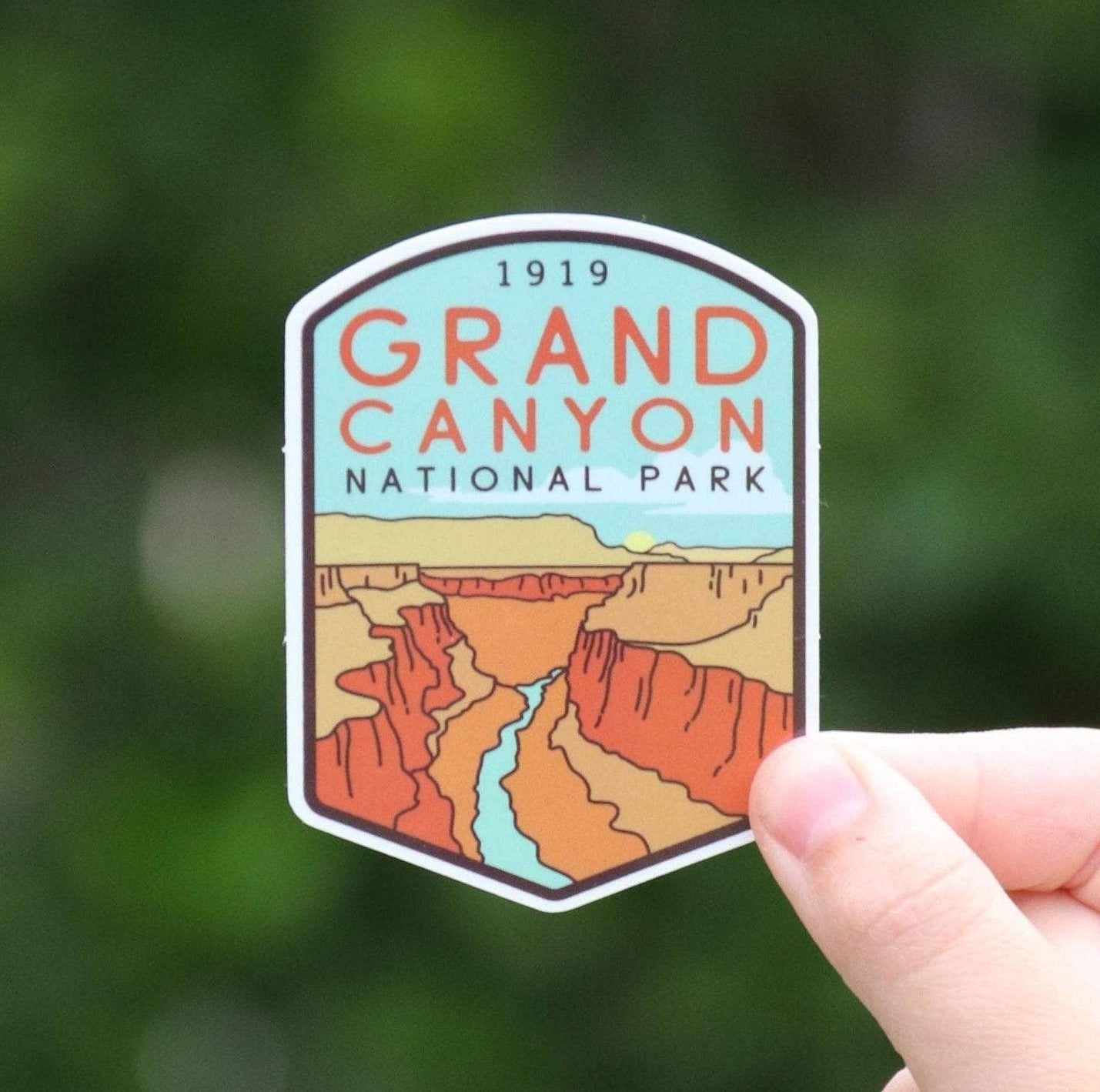 Vibrant National Park Vinyl Stickers Collection - Wander Together Outfitters