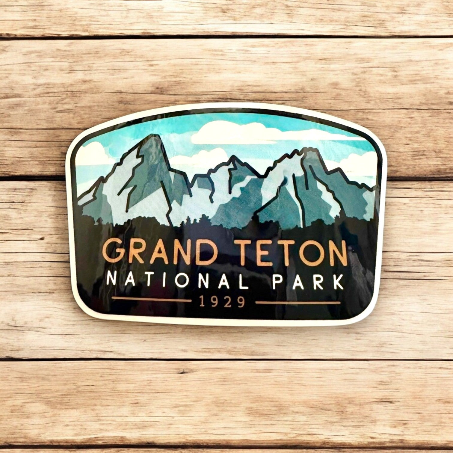 Vibrant National Park Vinyl Stickers Collection - Wander Together Outfitters
