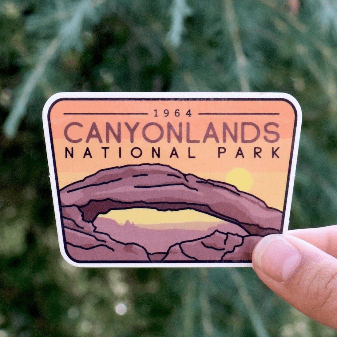 Vibrant National Park Vinyl Stickers Collection - Wander Together Outfitters