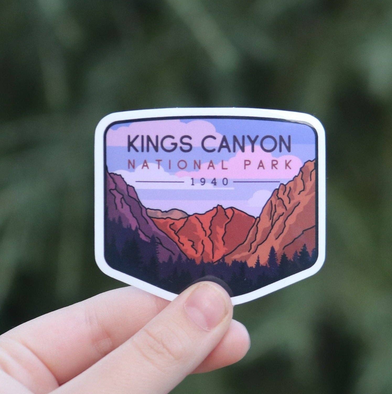 Vibrant National Park Vinyl Stickers Collection - Wander Together Outfitters
