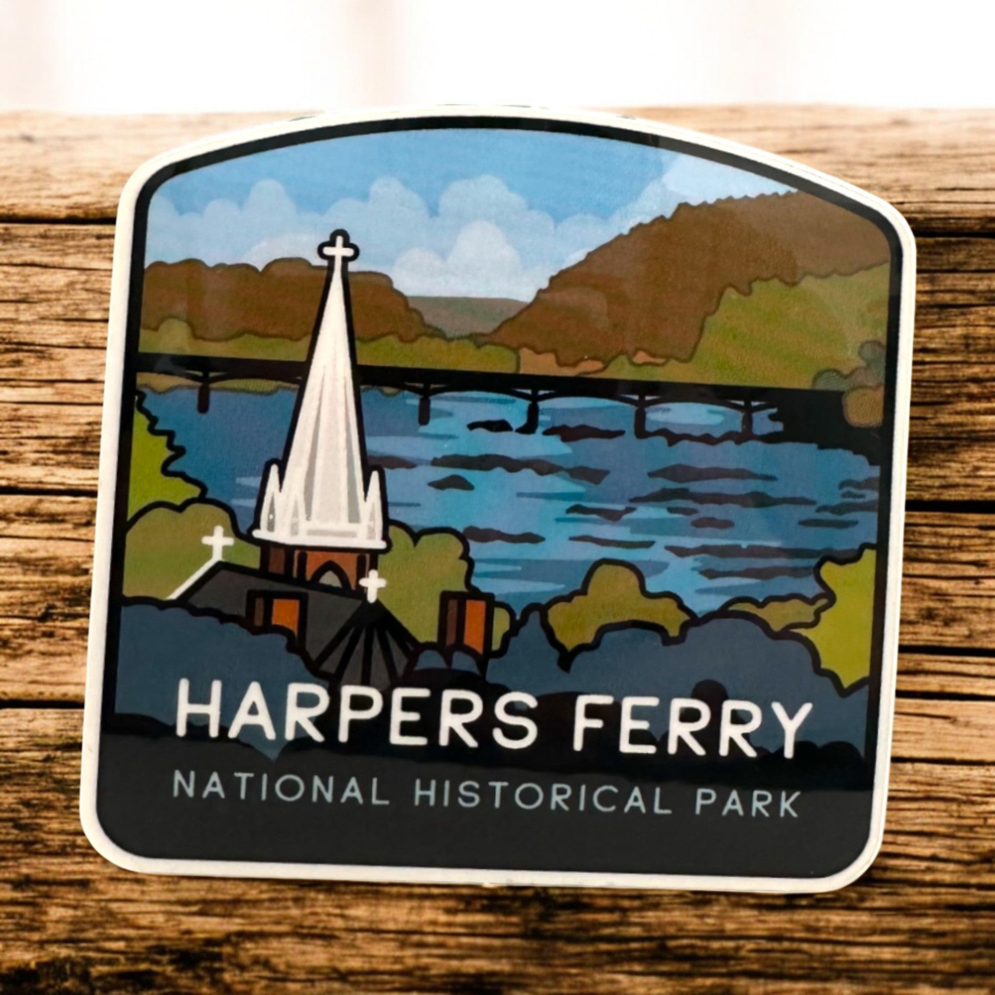 Vibrant National Park Vinyl Stickers Collection - Wander Together Outfitters