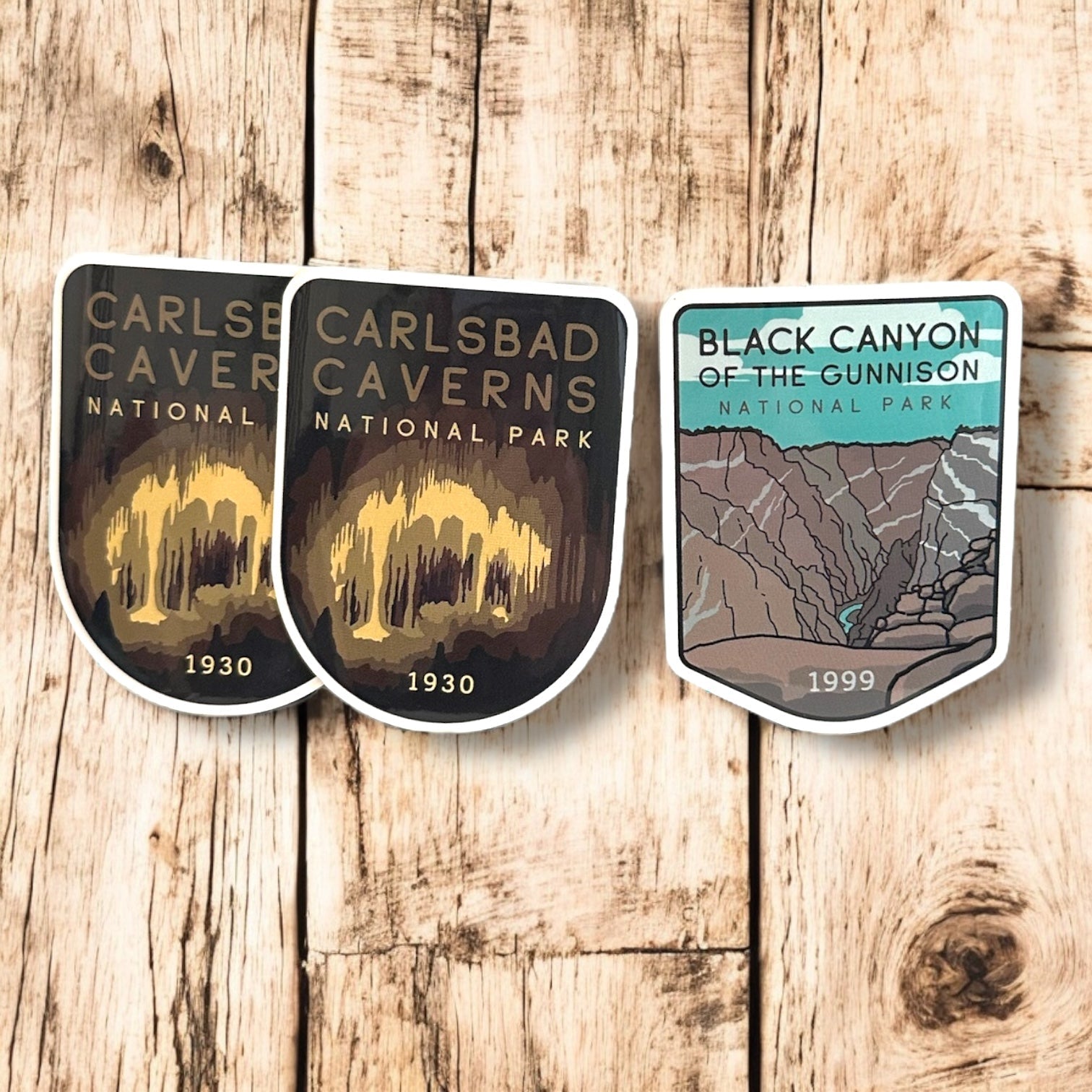 Vibrant National Park Vinyl Stickers Collection - Wander Together Outfitters