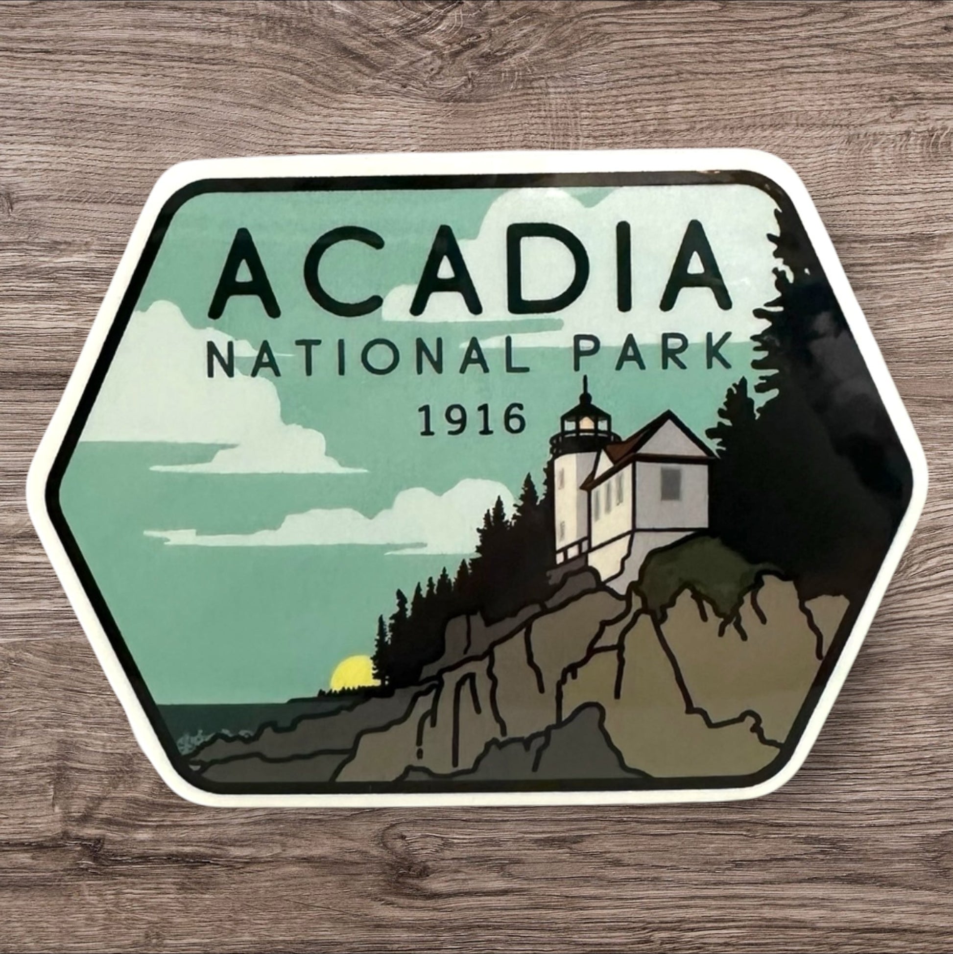 Vibrant National Park Vinyl Stickers Collection - Wander Together Outfitters
