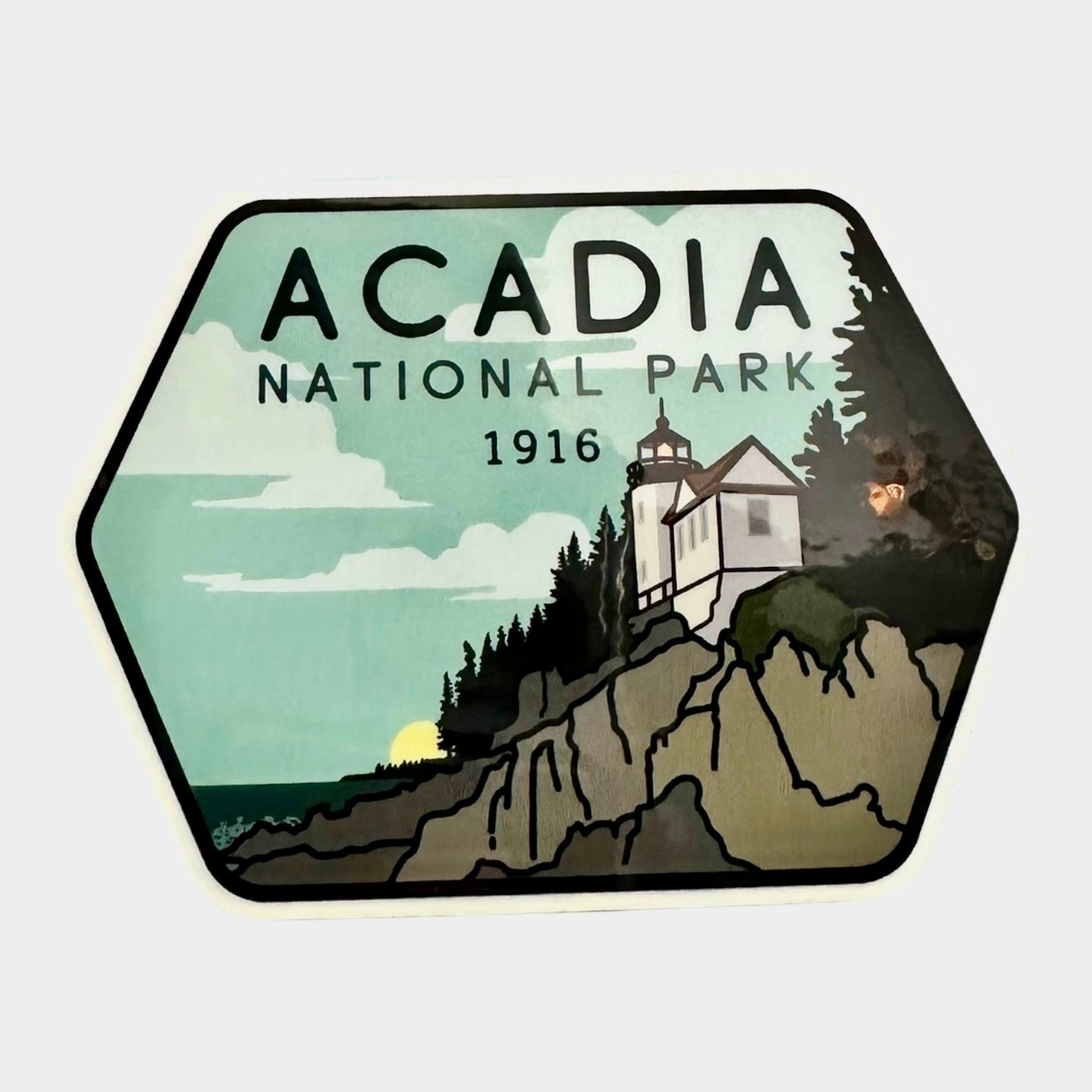 Vibrant National Park Vinyl Stickers Collection - Wander Together Outfitters