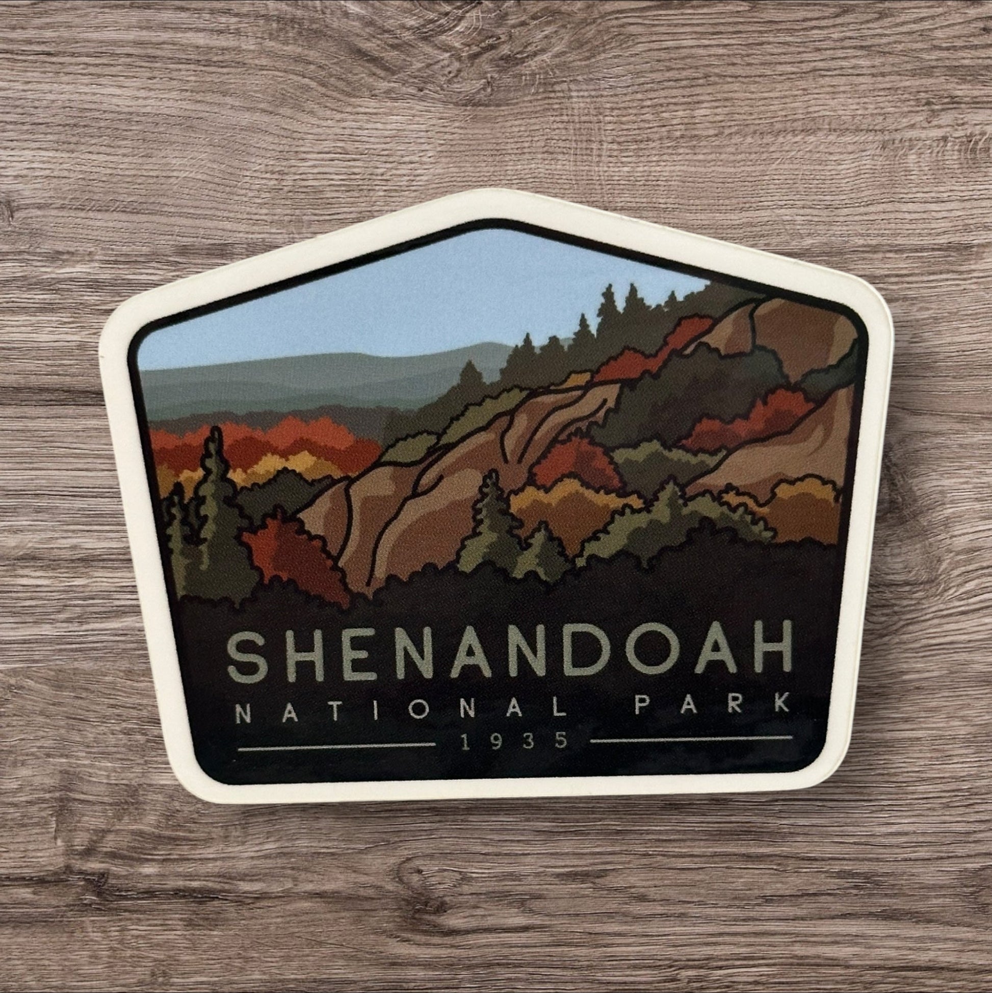 Vibrant National Park Vinyl Stickers Collection - Wander Together Outfitters