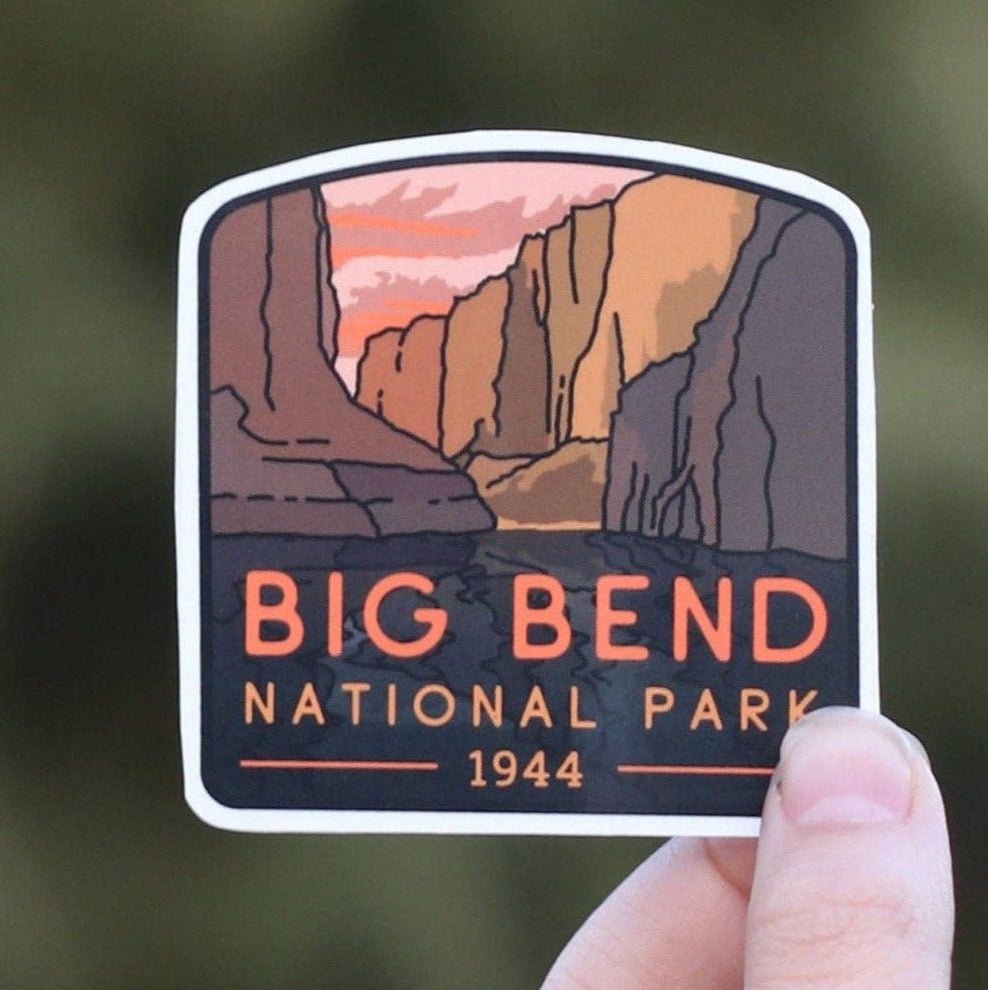 Vibrant National Park Vinyl Stickers Collection - Wander Together Outfitters