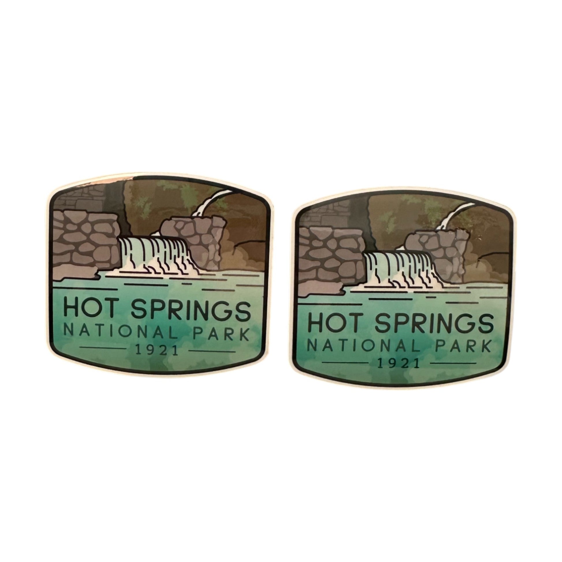 Vibrant National Park Vinyl Stickers Collection - Wander Together Outfitters