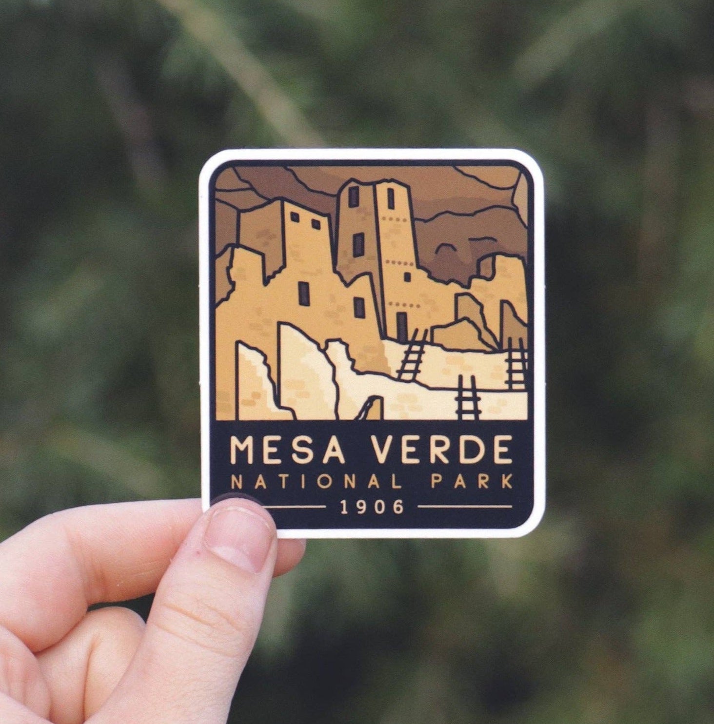 Vibrant National Park Vinyl Stickers Collection - Wander Together Outfitters