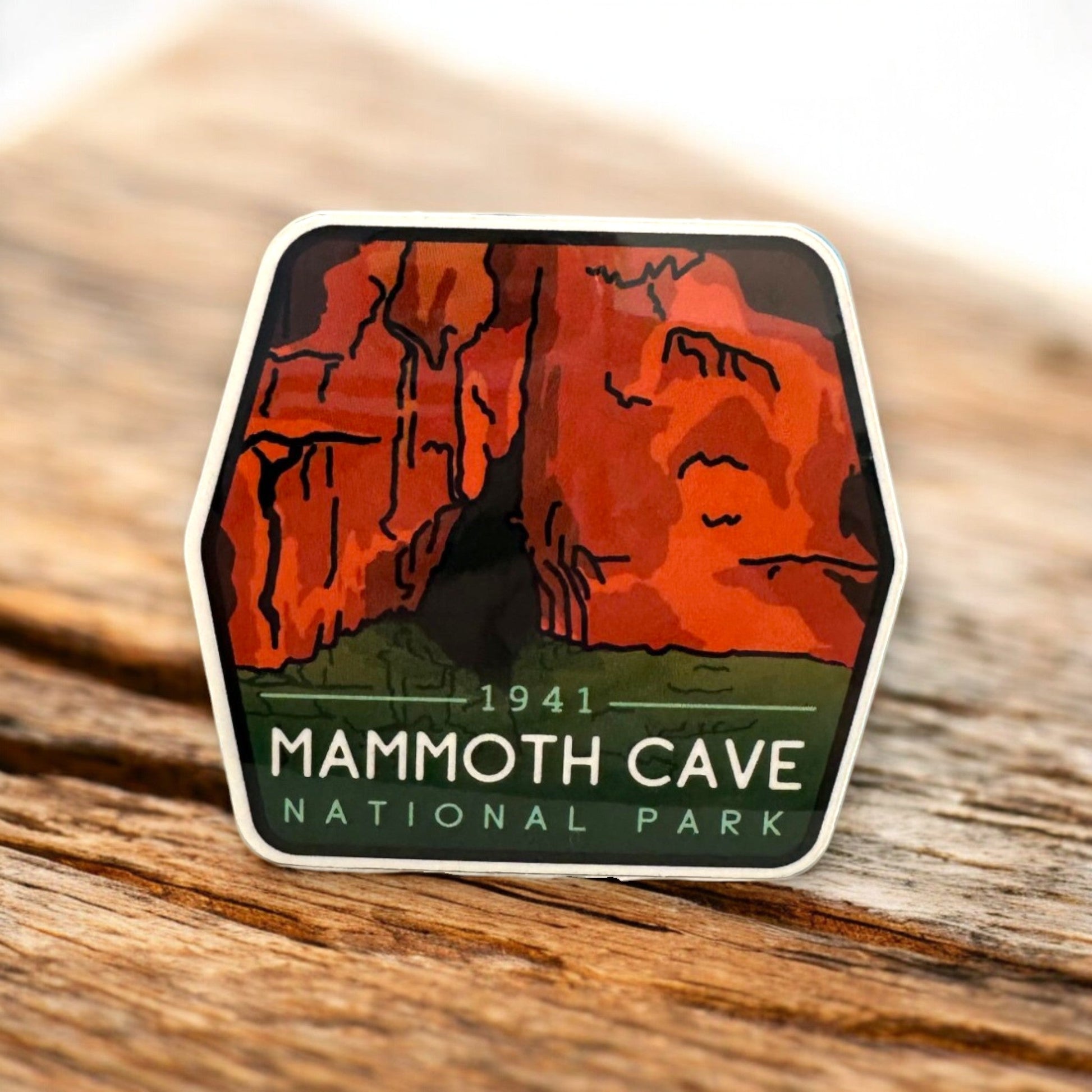 Vibrant National Park Vinyl Stickers Collection - Wander Together Outfitters