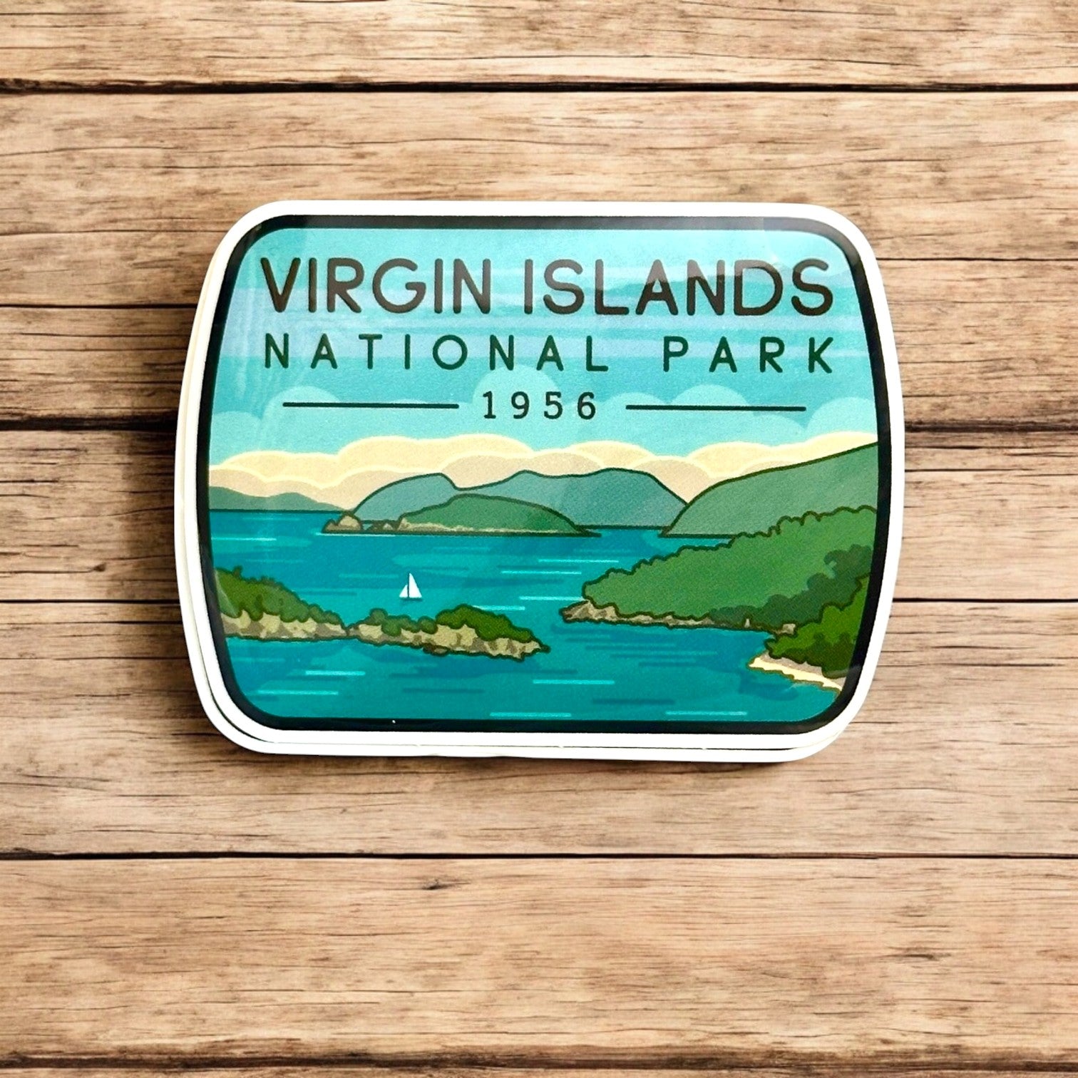 Vibrant National Park Vinyl Stickers Collection - Wander Together Outfitters