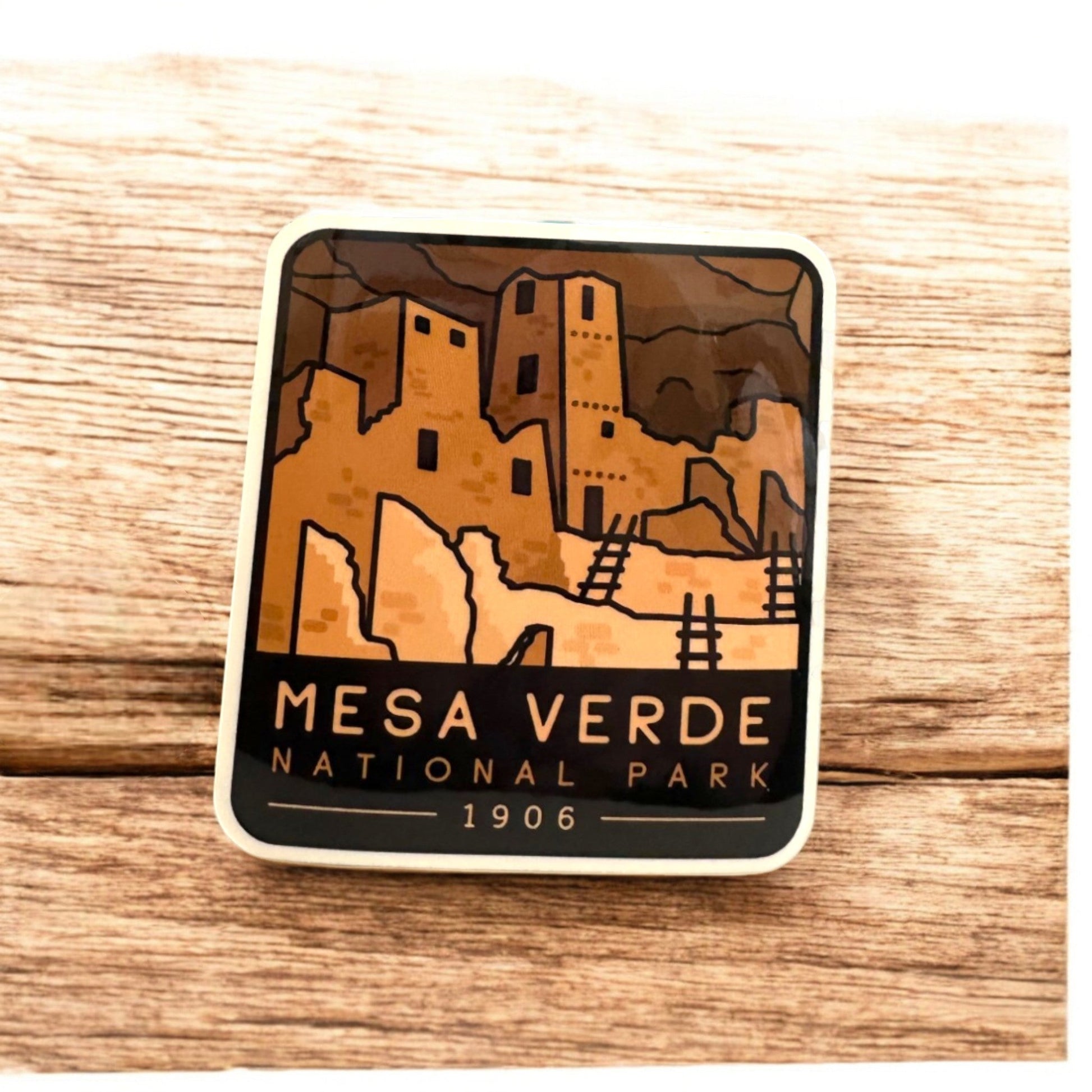 Vibrant National Park Vinyl Stickers Collection - Wander Together Outfitters