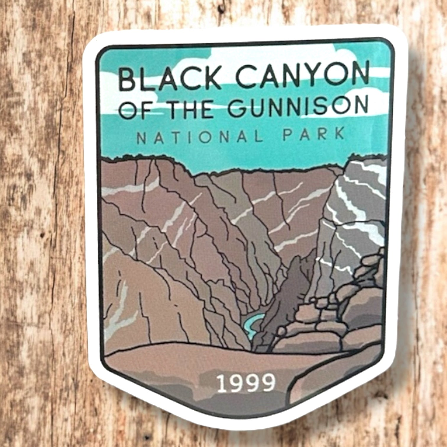 Vibrant National Park Vinyl Stickers Collection - Wander Together Outfitters