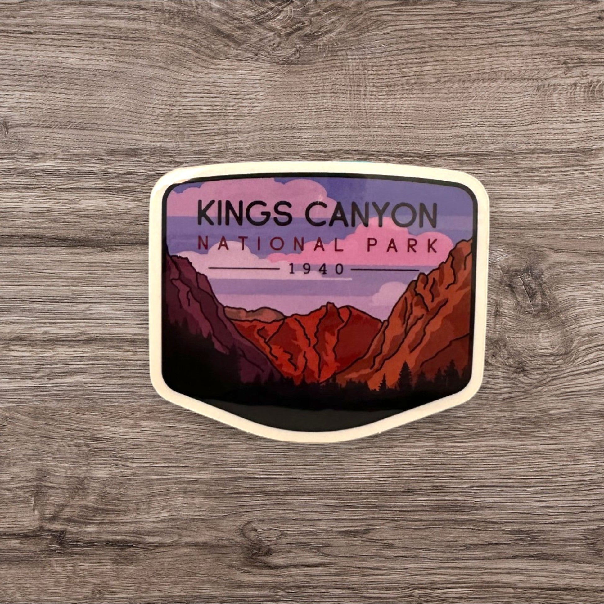 Vibrant National Park Vinyl Stickers Collection - Wander Together Outfitters