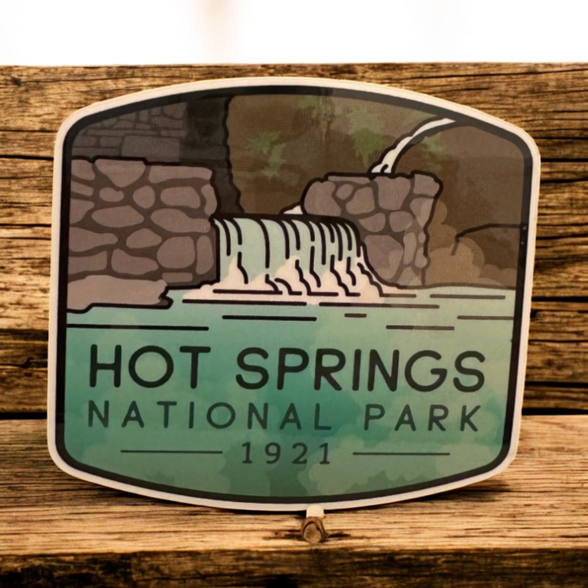 Vibrant National Park Vinyl Stickers Collection - Wander Together Outfitters