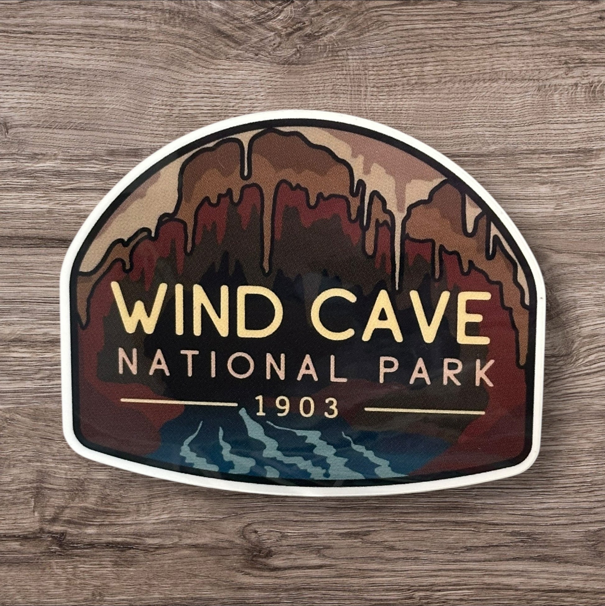 Vibrant National Park Vinyl Stickers Collection - Wander Together Outfitters