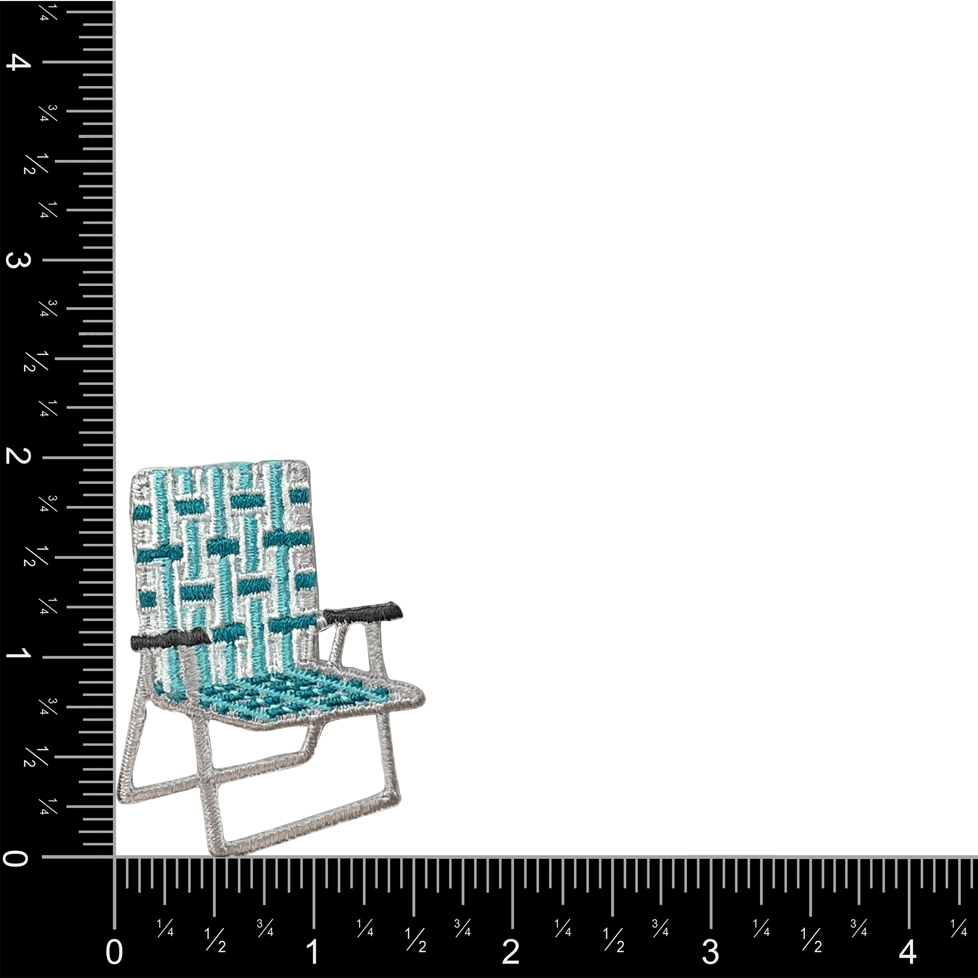 Vintage Lawn Chair Iron On Patch - Wander Together Outfitters