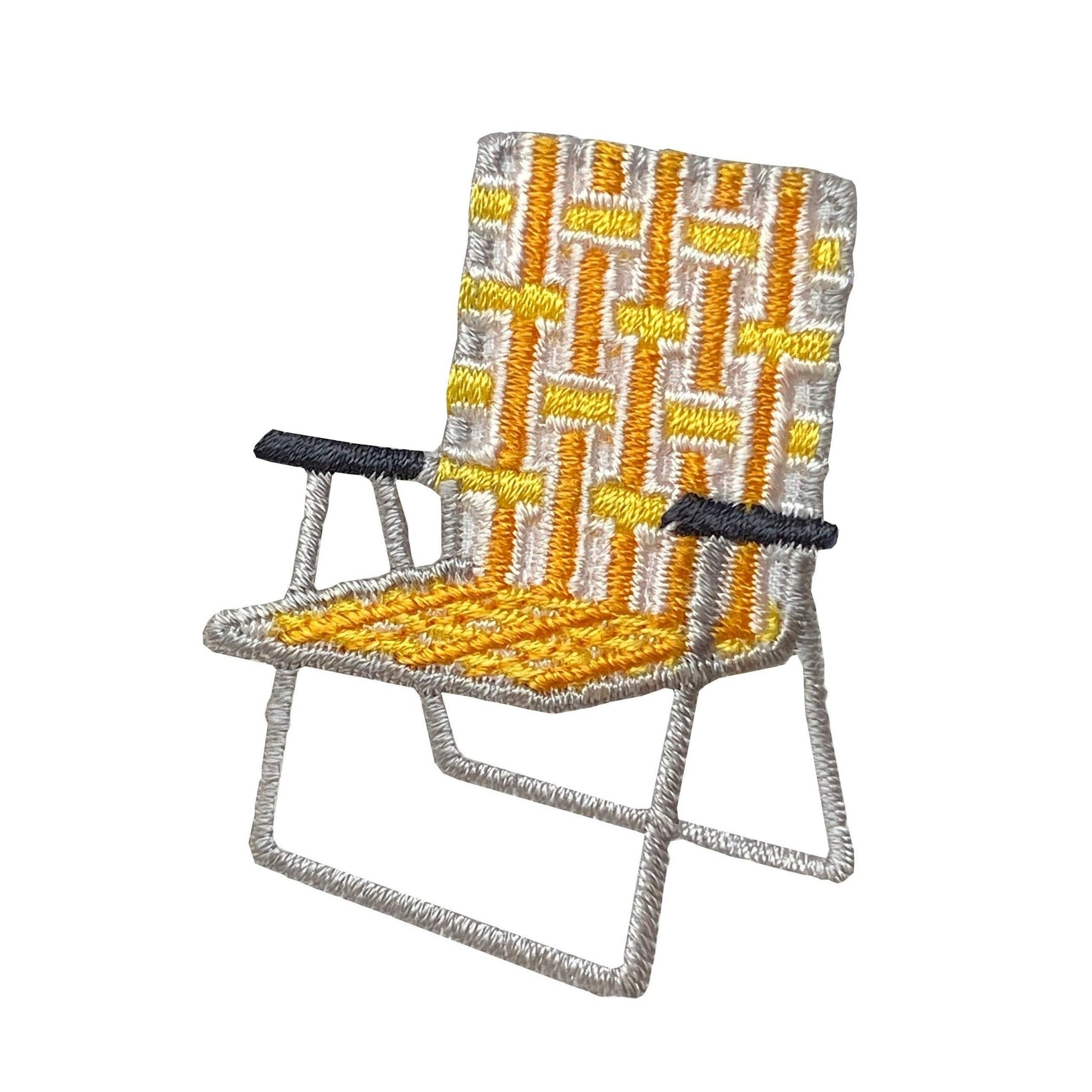 Vintage Lawn Chair Iron On Patches (Various Colors) - Wander Together Outfitters