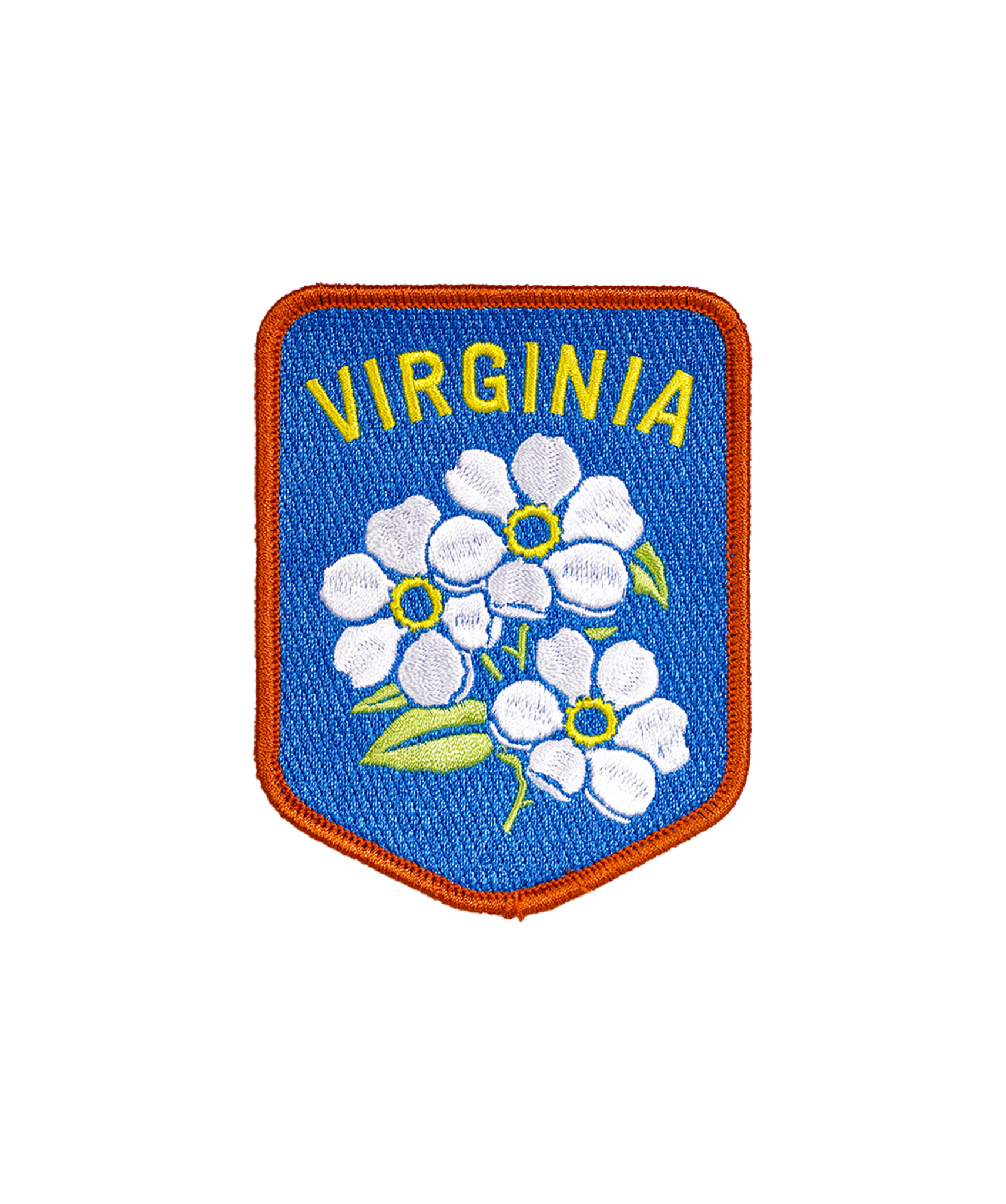 Virginia Embroidered Patch - Wander Together Outfitters