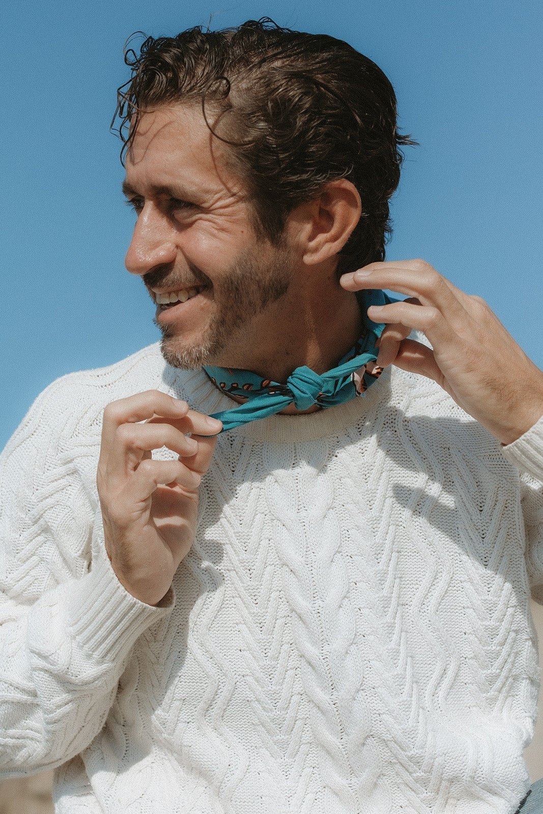 "Volcano And Sea" Bandana - Wander Together Outfitters