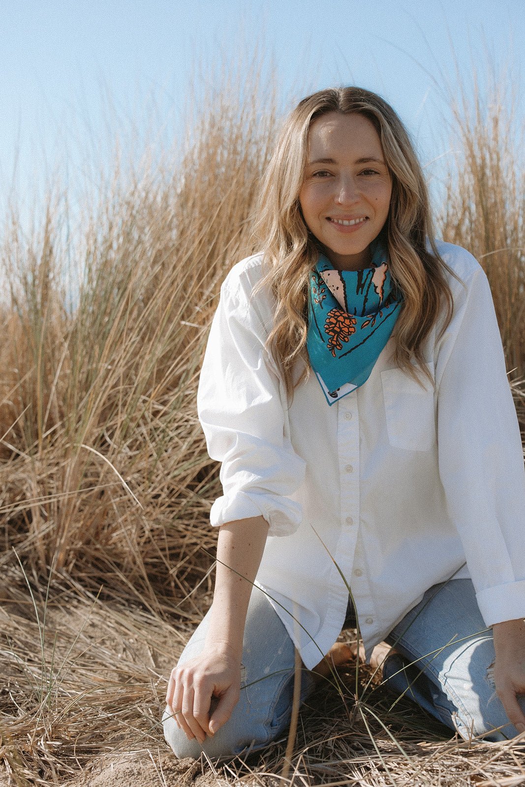 "Volcano And Sea" Bandana - Wander Together Outfitters