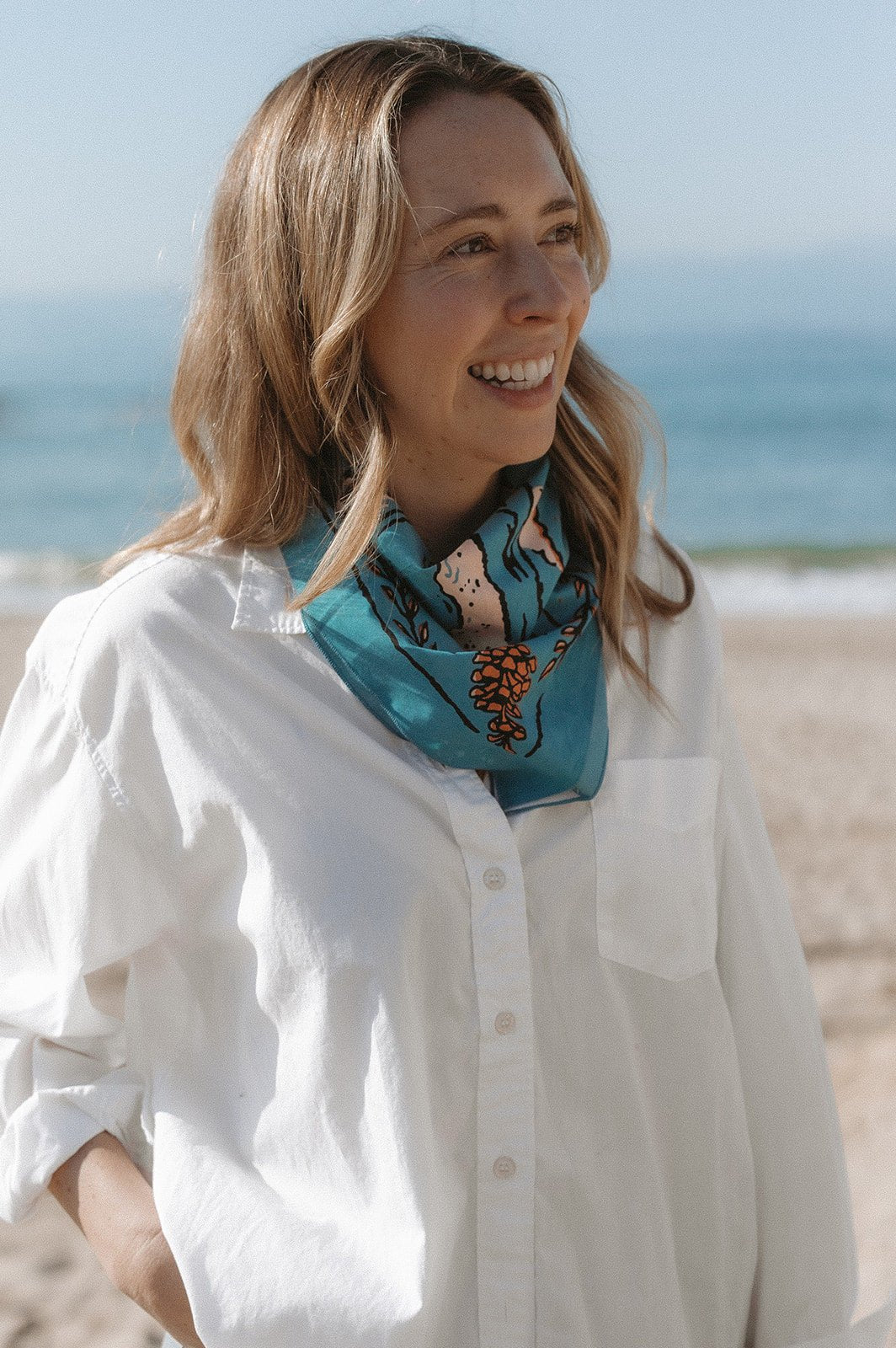 "Volcano And Sea" Bandana - Wander Together Outfitters