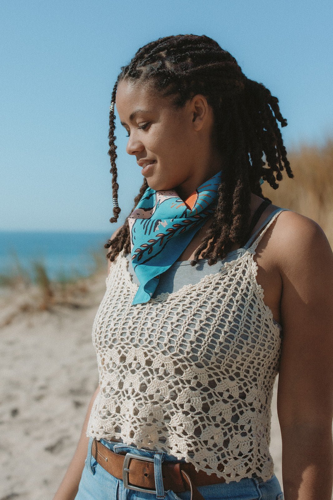 "Volcano And Sea" Bandana - Wander Together Outfitters
